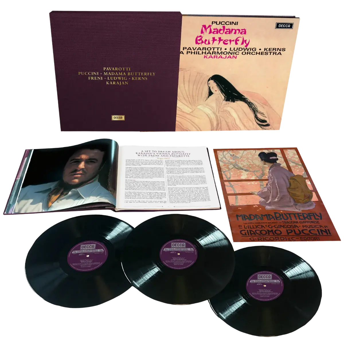 Luciano Pavarotti - Puccini: Madama Butterfly [Box Set]
