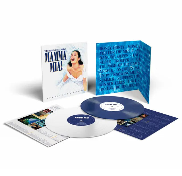 ABBA - Mamma Mia (Original Cast Recording) [White & Blue Vinyl]