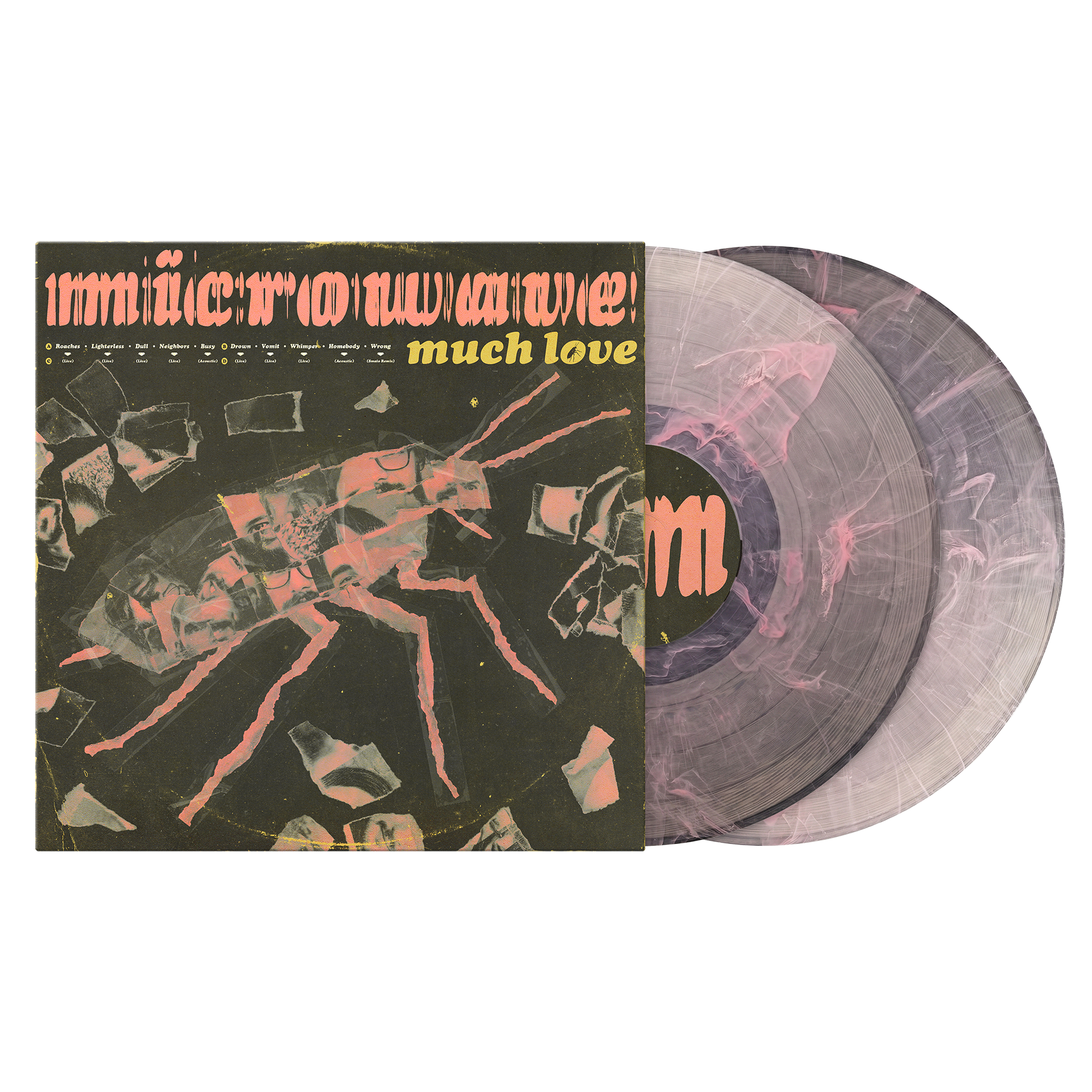 Microwave - Much Love [10th Anniversary] [Clear Pink Swirl Vinyl]