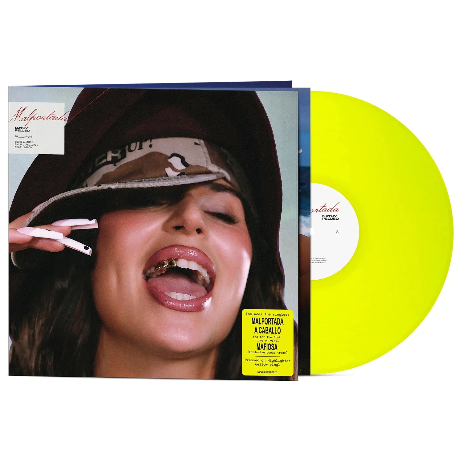 [PRE-ORDER] Nathy Peluso - Malportada [Yellow Vinyl] [Release Date: 07/03/2026]