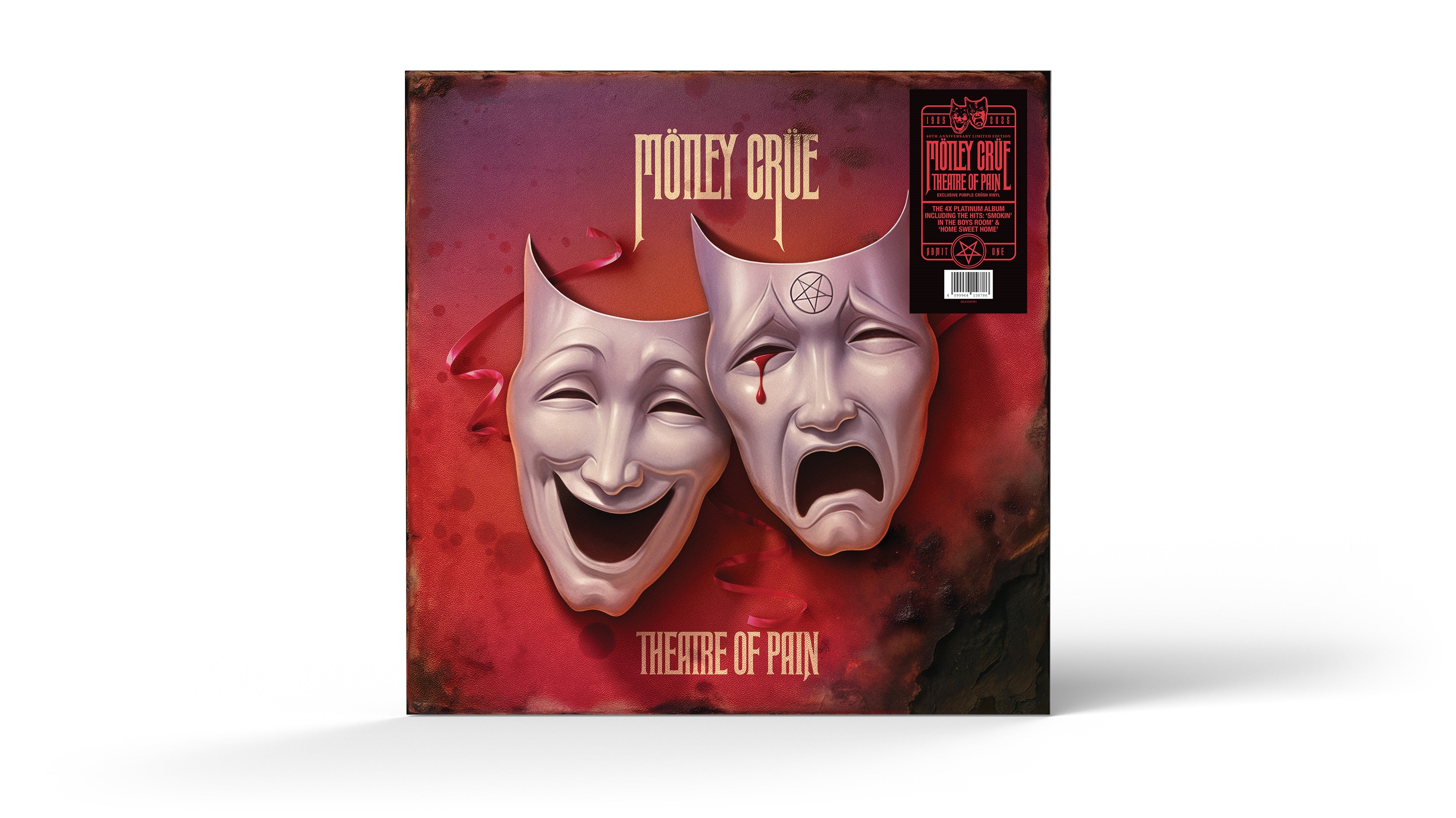 [PRE-ORDER] Motley Crue - Theatre Of Pain (40th Anniversary) [Indie-Exclusive Purple Crush Vinyl] [Release Date: 11/14/2025]