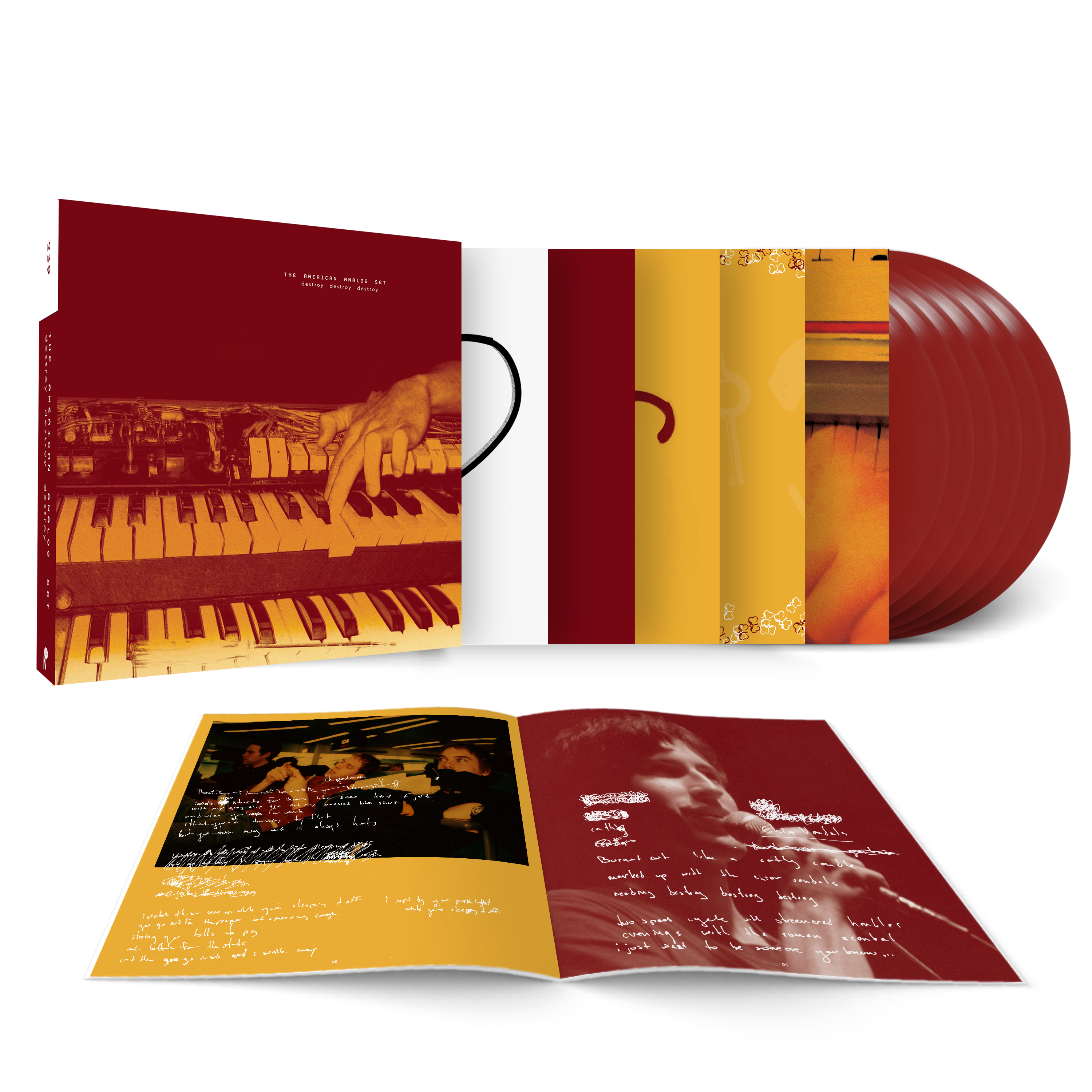 [PRE-ORDER] The American Analog Set - Destroy Destroy Destroy [Box Set] [Apple Colored Vinyl] [Release Date: 05/08/2026]