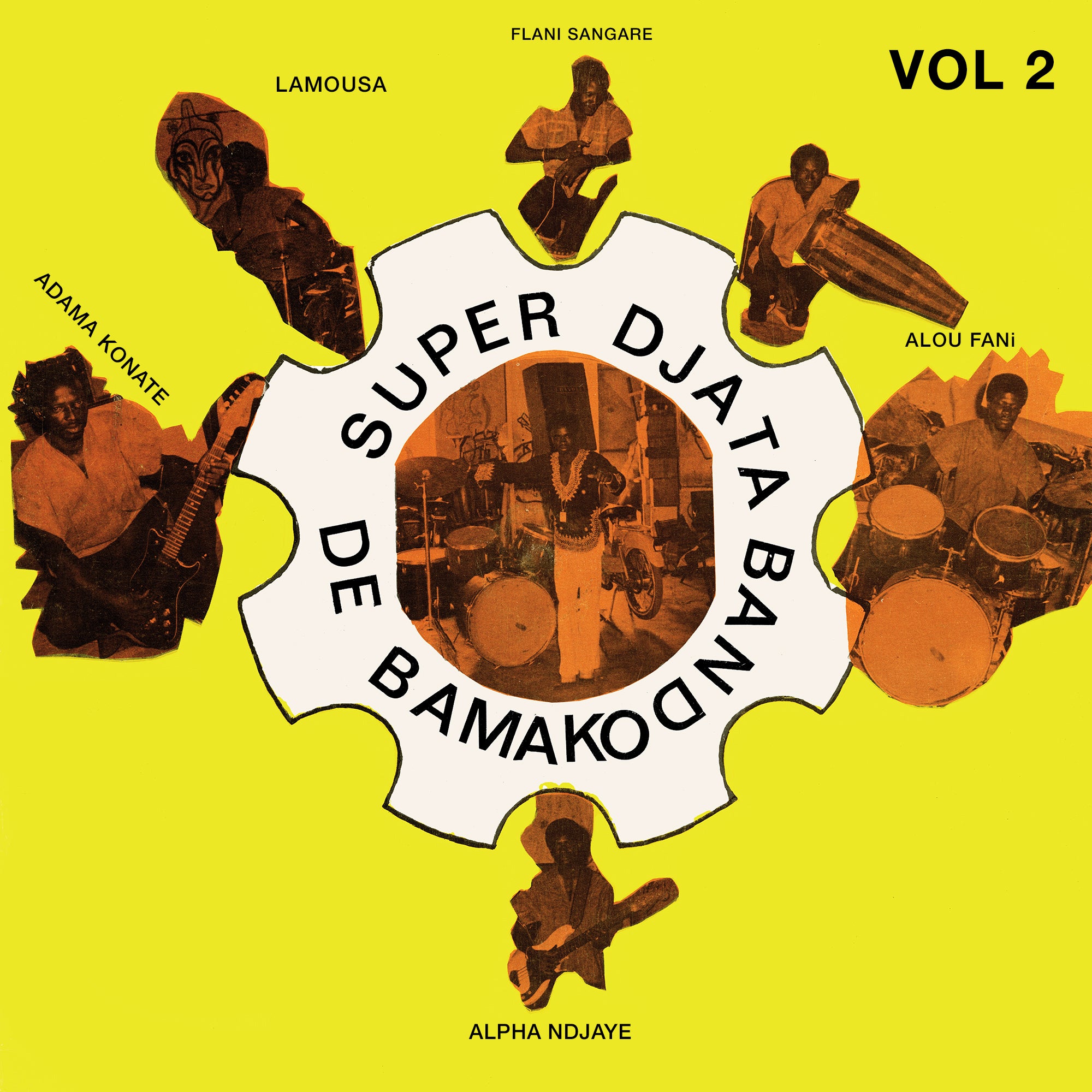 Super Djata Band - Authentique Vol. 2 Feu Vert 81-82 [Shadow Clear Vinyl]