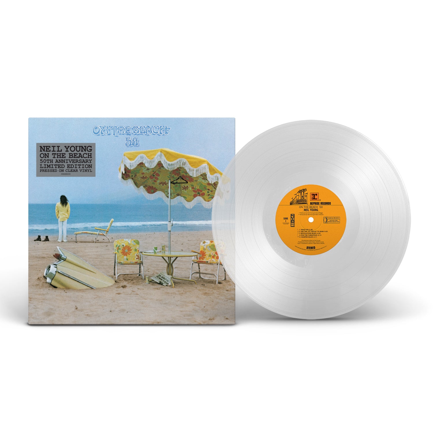 Neil Young - On The Beach [Clear Vinyl]