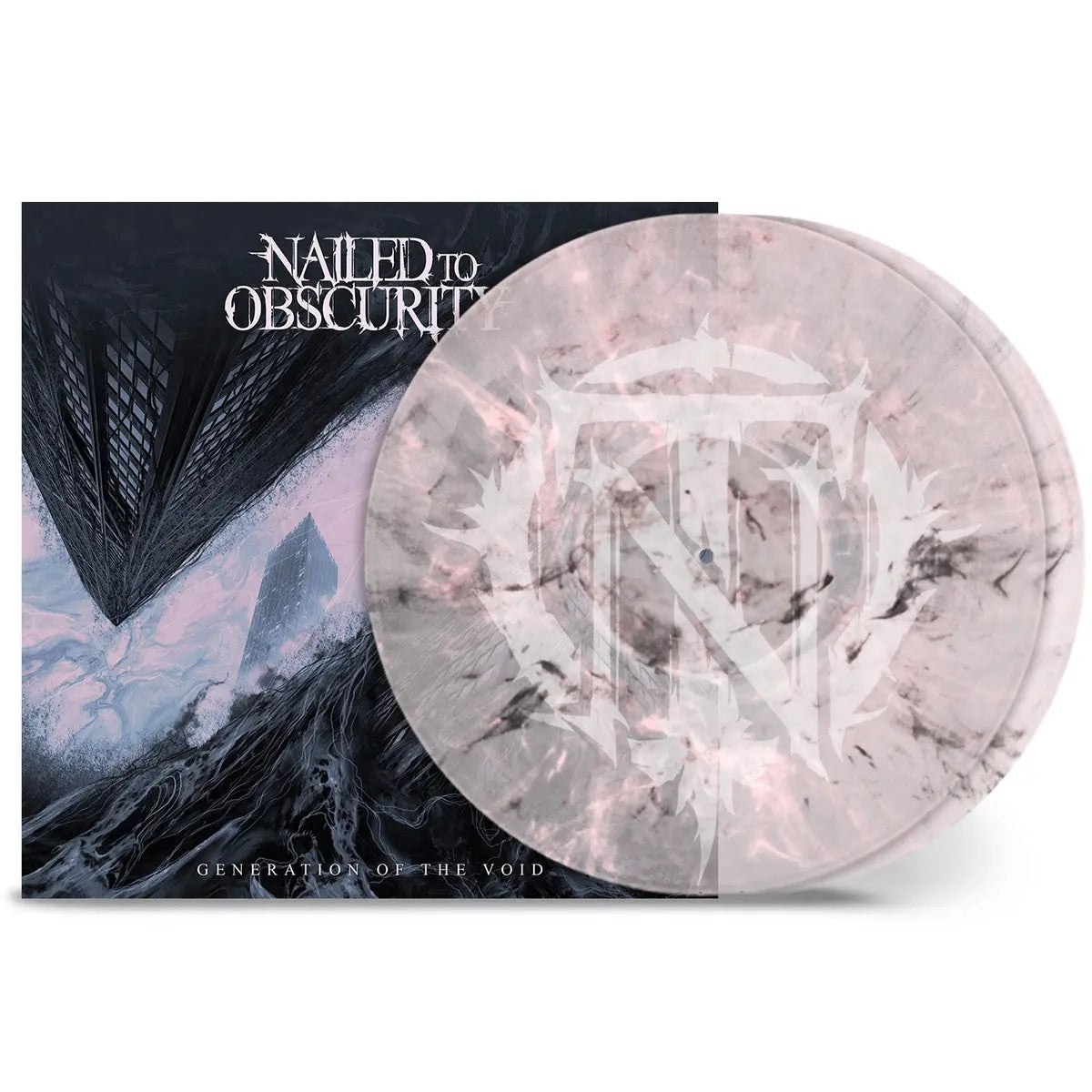 Nailed to Obscurity - Generation Of The Void [Clear Light Rose Marbled Vinyl]
