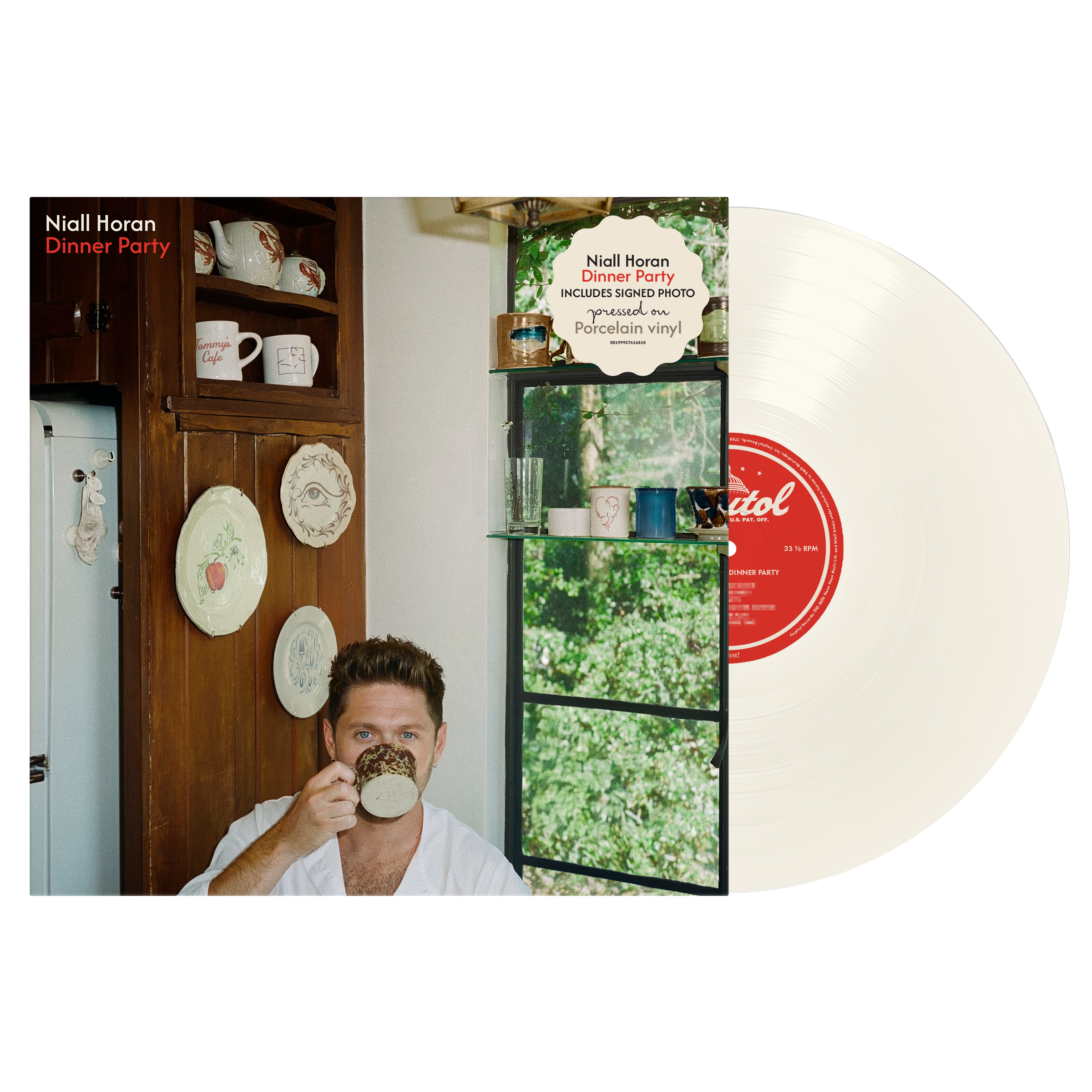 [PRE-ORDER] Niall Horan - Dinner Party [Indie-Exclusive Porcelain Vinyl] [Signed Insert] [Release Date: 06/05/2026]