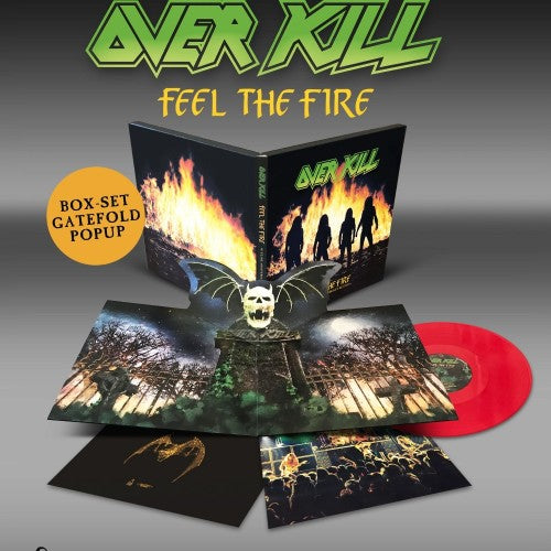 [PRE-ORDER] Overkill - Feel The Fire [Red Vinyl] [Release Date: 09/12/2025]