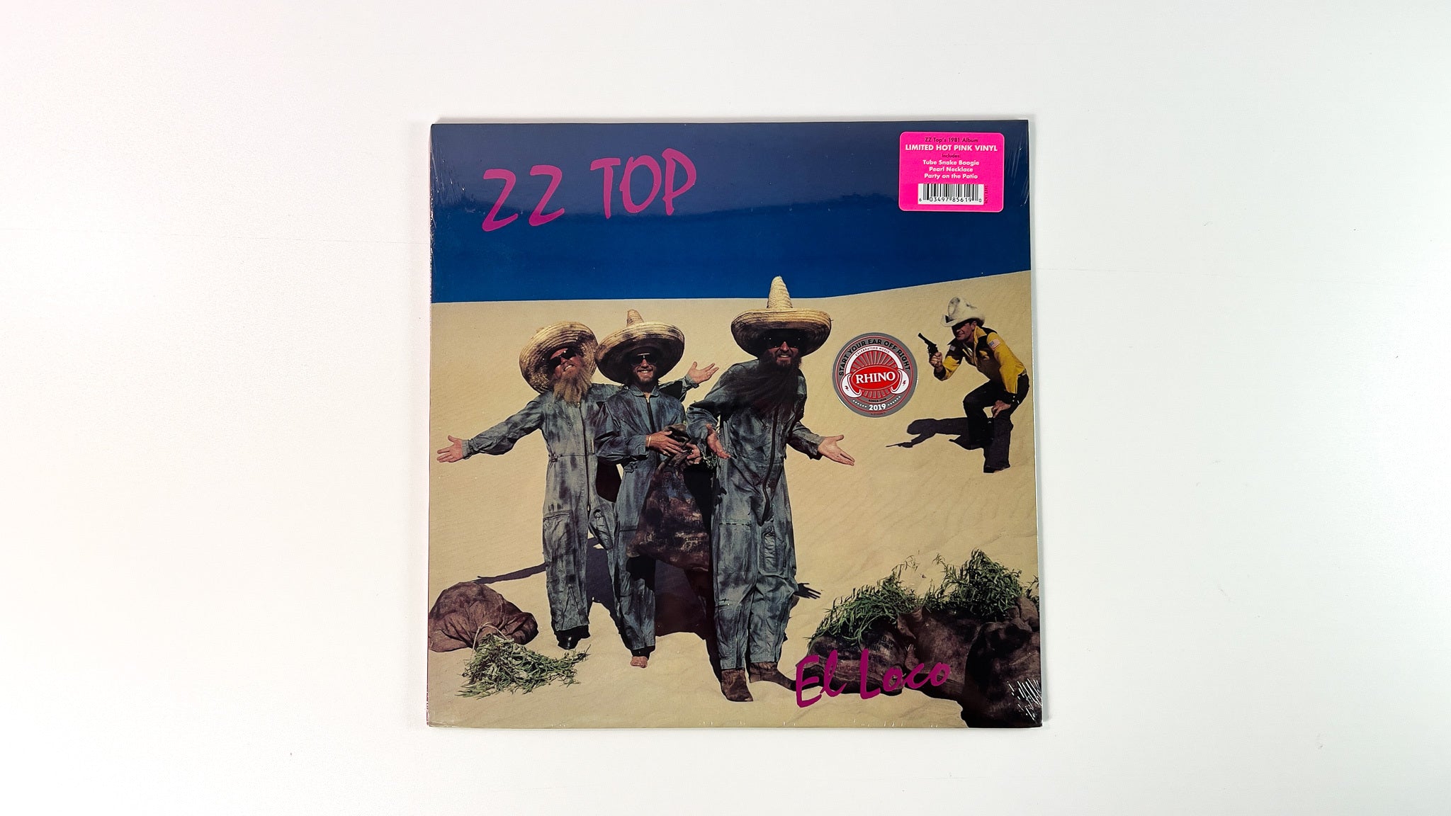 ZZ Top - El Loco on Warner Rhino Ltd Hot Pink Vinyl Reissue Sealed