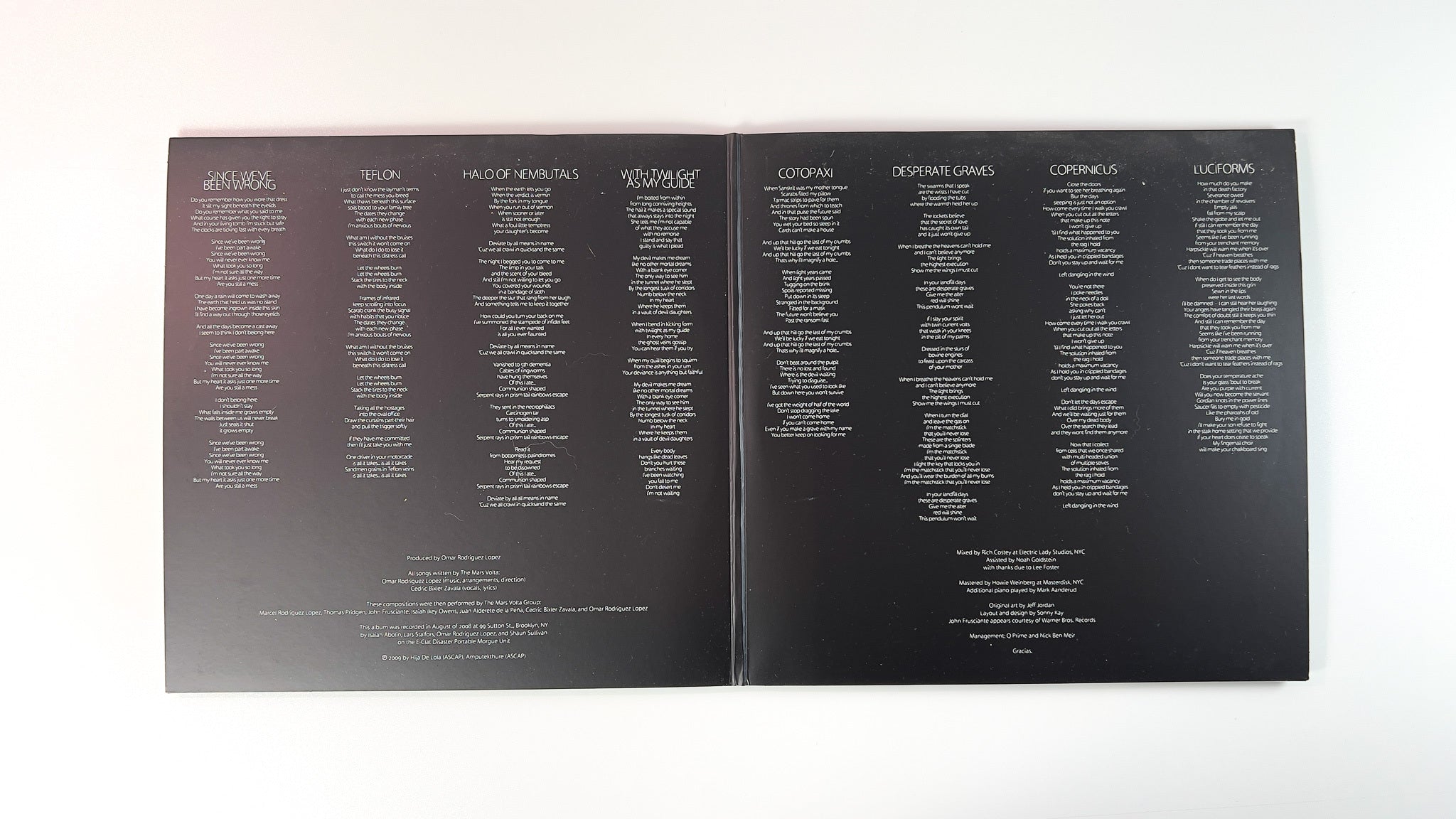 The Mars Volta - Octahedron on Rodriguez Lopez White Vinyl