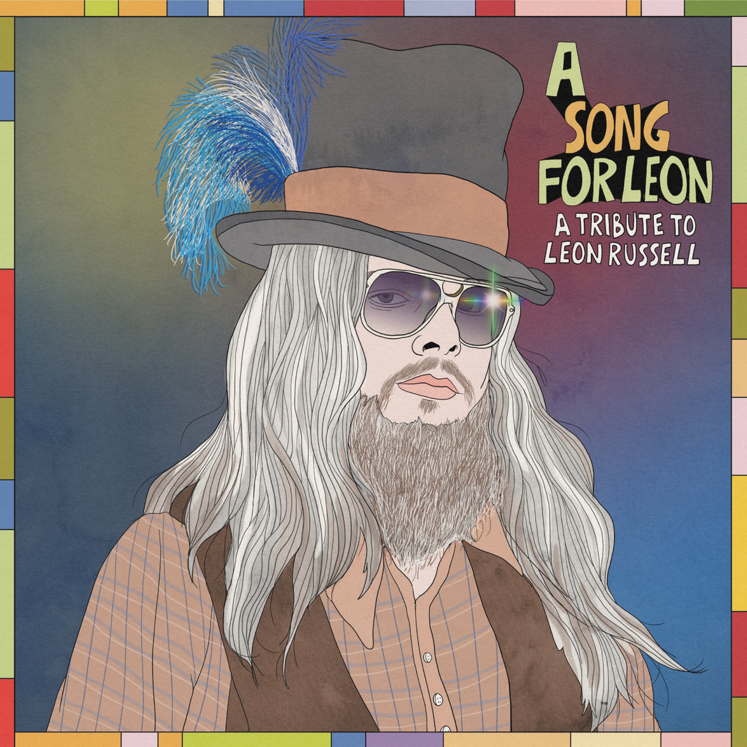 Various - A Song For Leon: A Tribute to Leon Russell [Opaque Mango Vinyl]