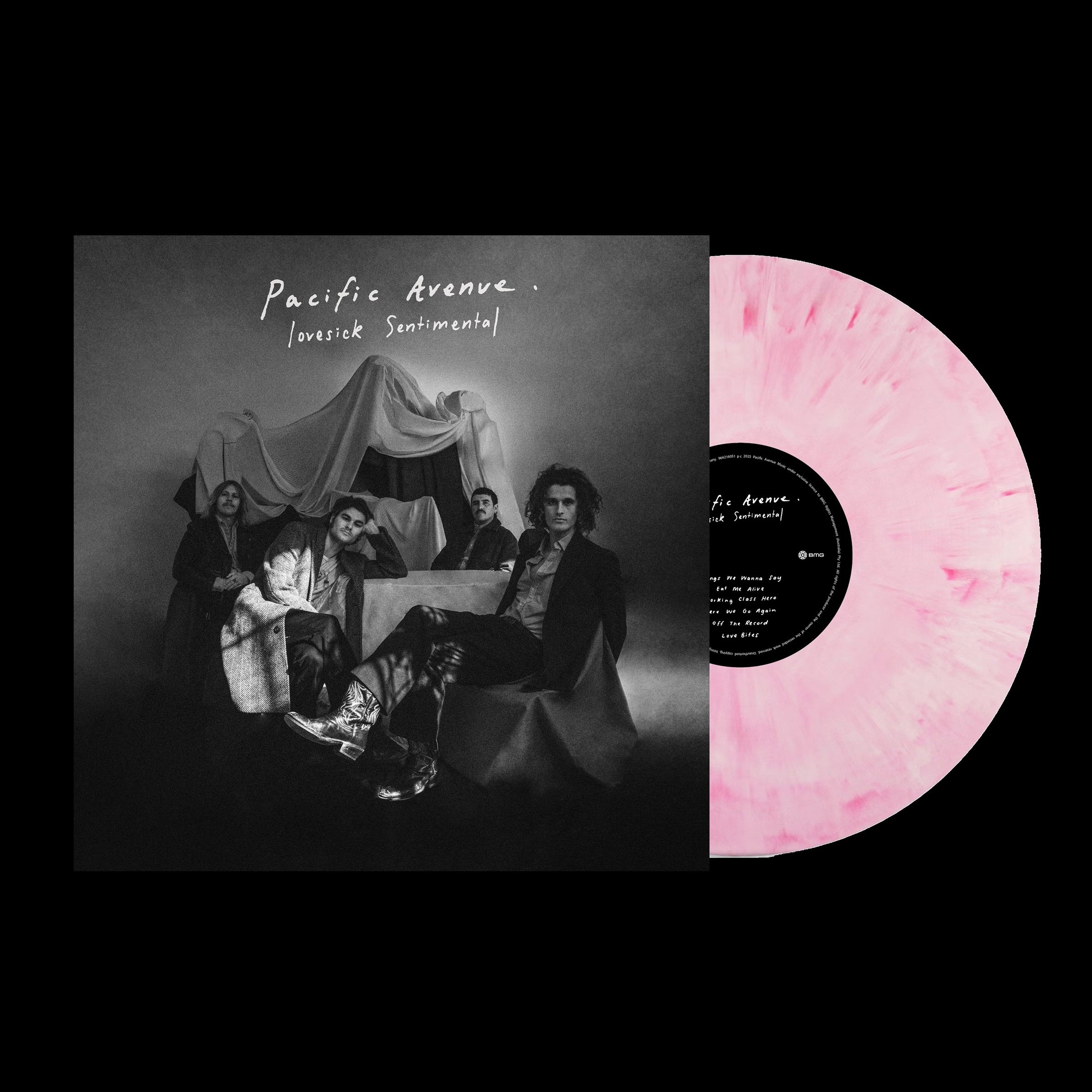 [PRE-ORDER] Pacific Avenue - Lovesick Sentimental [Sentimental Pink Vinyl] [Release Date: 03/06/2026]