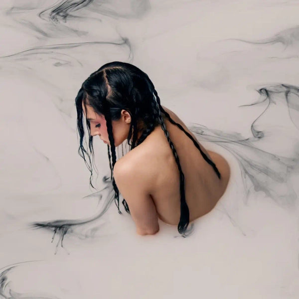 [DAMAGED] Poppy - Negative Spaces [Indie-Exclusive Pink & White Vinyl]