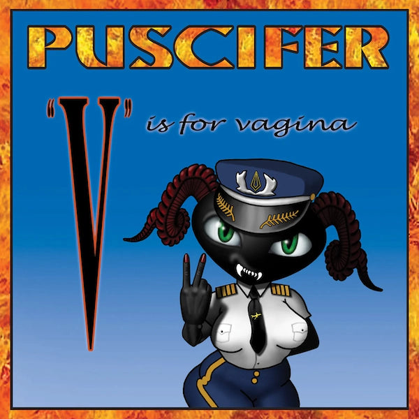 Puscifer - V Is For Vagina [Blue w/ Black Smoke Vinyl]