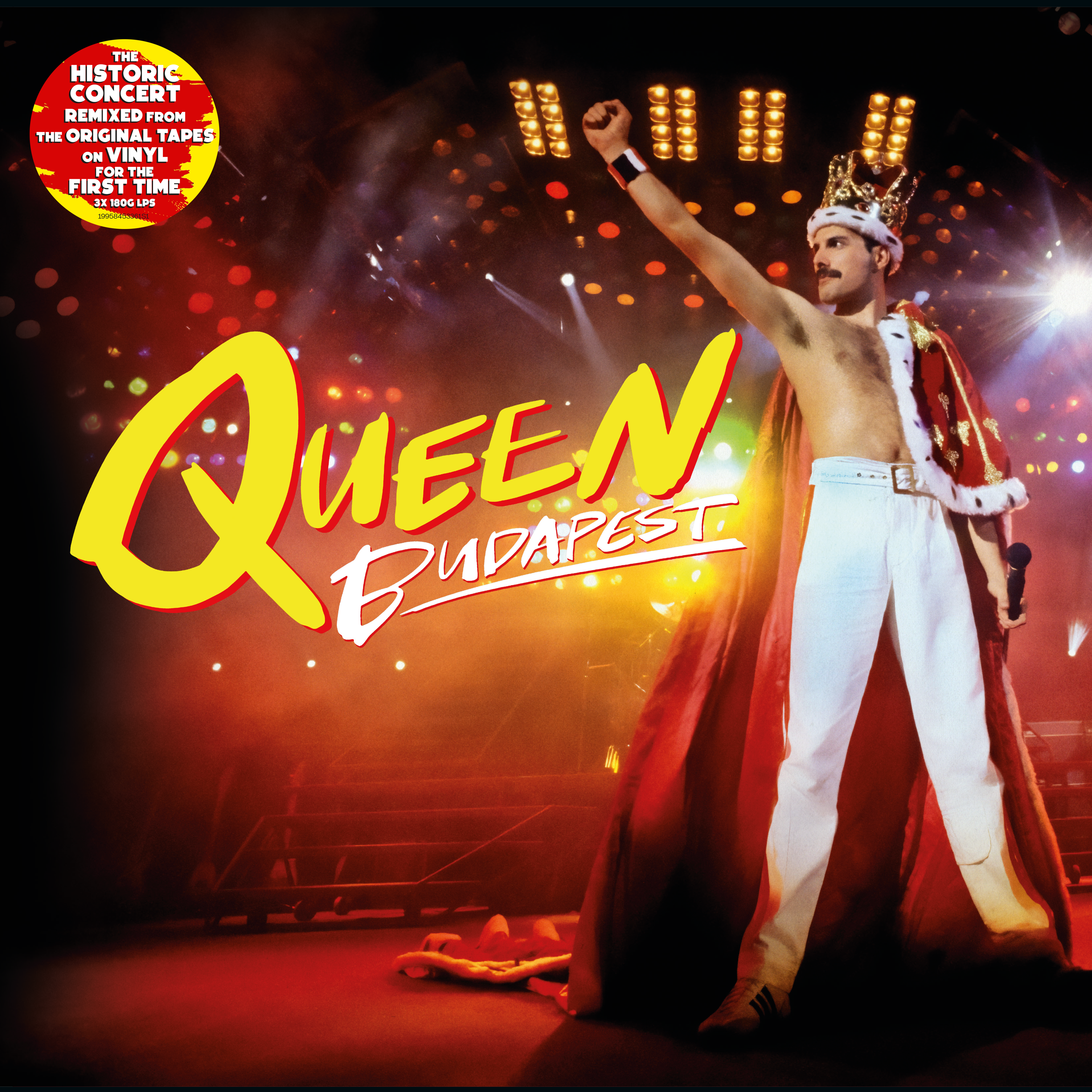 Queen Budapest - Pack Shot - 3LP - With Sticker