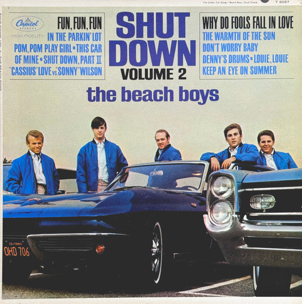 The Beach Boys - Shut Down [Marble Blue & White Vinyl]