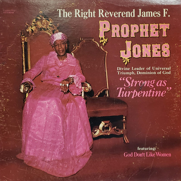 Prophet Jones - Strong as Turpentine