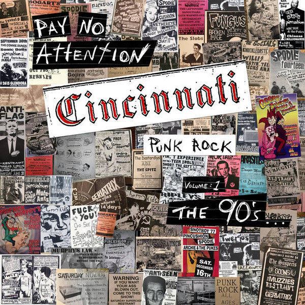 Various - Pay No Attention: Cincinnati Punk Rock Vol. 1 The 90's