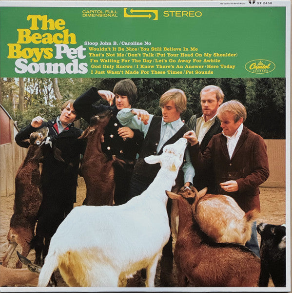 The Beach Boys - Pet Sounds [Yellow w/ Green Splatter Vinyl]