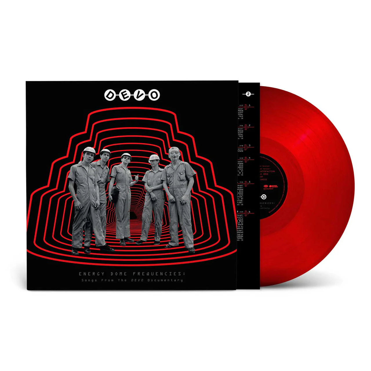 [PRE-ORDER] Devo - Energy Dome Frequencies: Songs From The Devo Documentary [Red Vinyl] [Release Date: 10/31/2025]