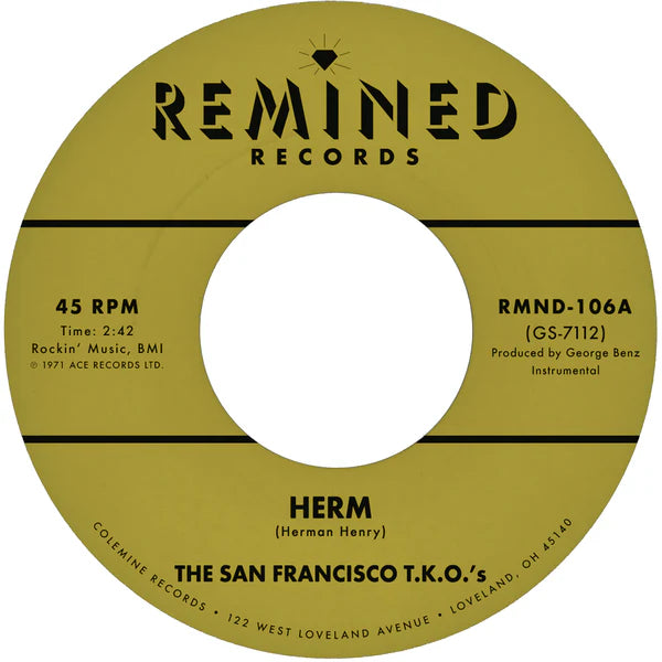 The San Francisco T.K.O.'S - Herm / Ooh Baby Baby [7"]