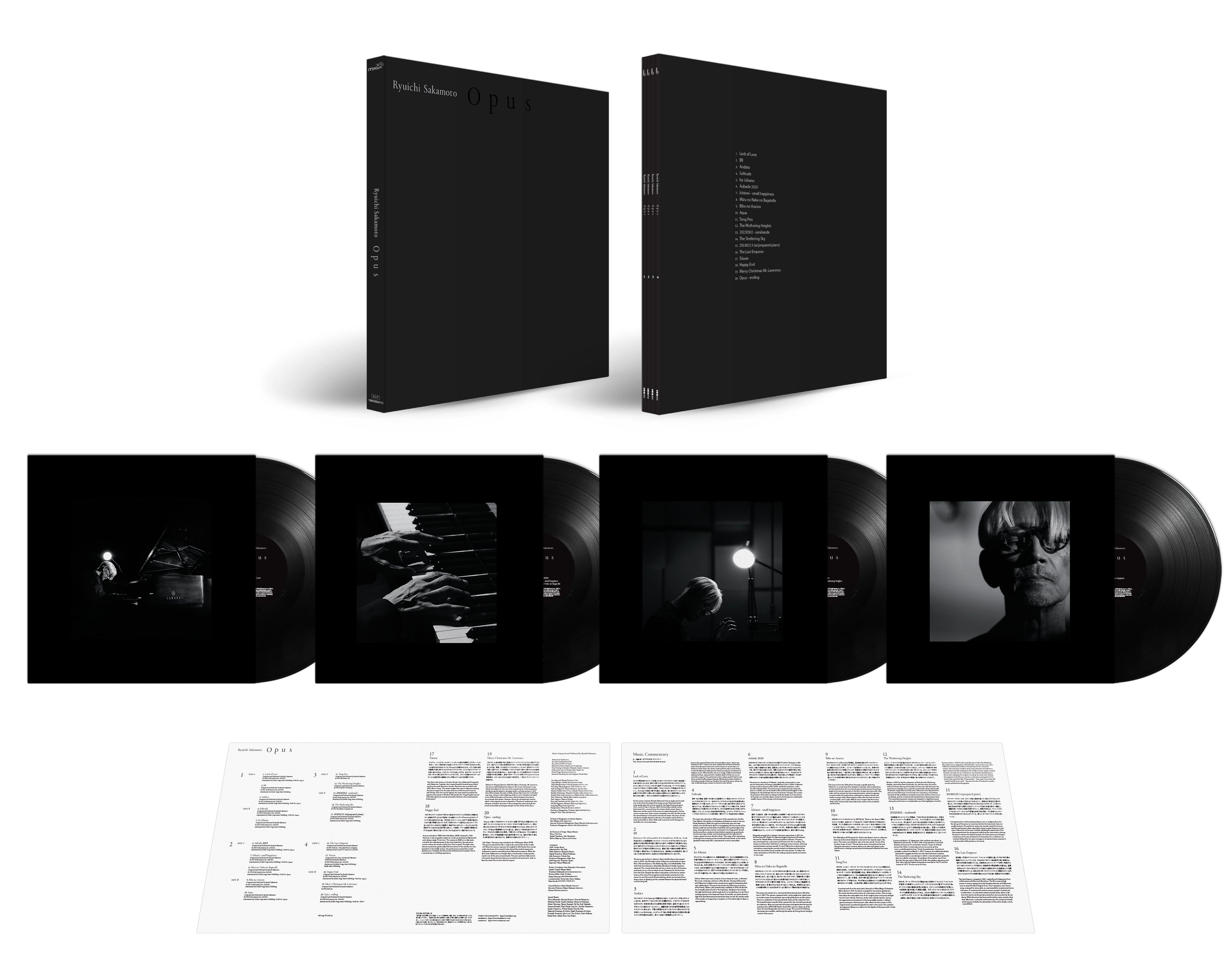 [PRE-ORDER] Ryuichi Sakamoto - Opus [Box Set] [Release Date: 03/27/2026]