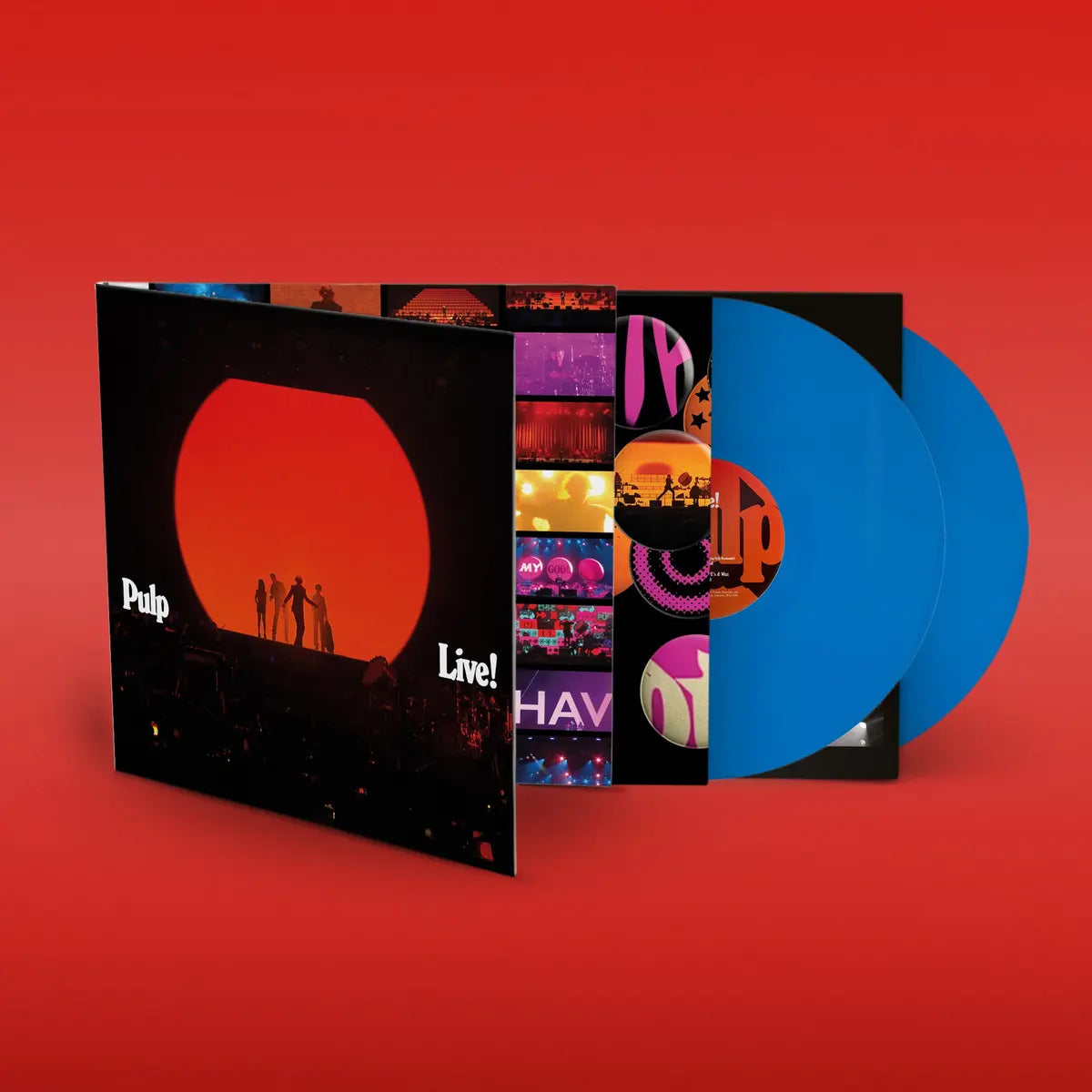 [PRE-ORDER] Pulp - Live! [Indie-Exclusive Blue Vinyl] [Release Date: 08/28/2026]