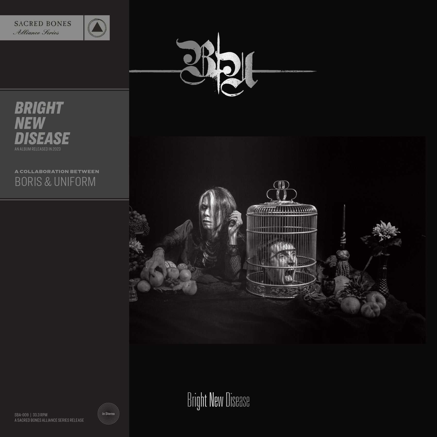 Boris & Uniform - Bright New Disease [Red Vinyl]