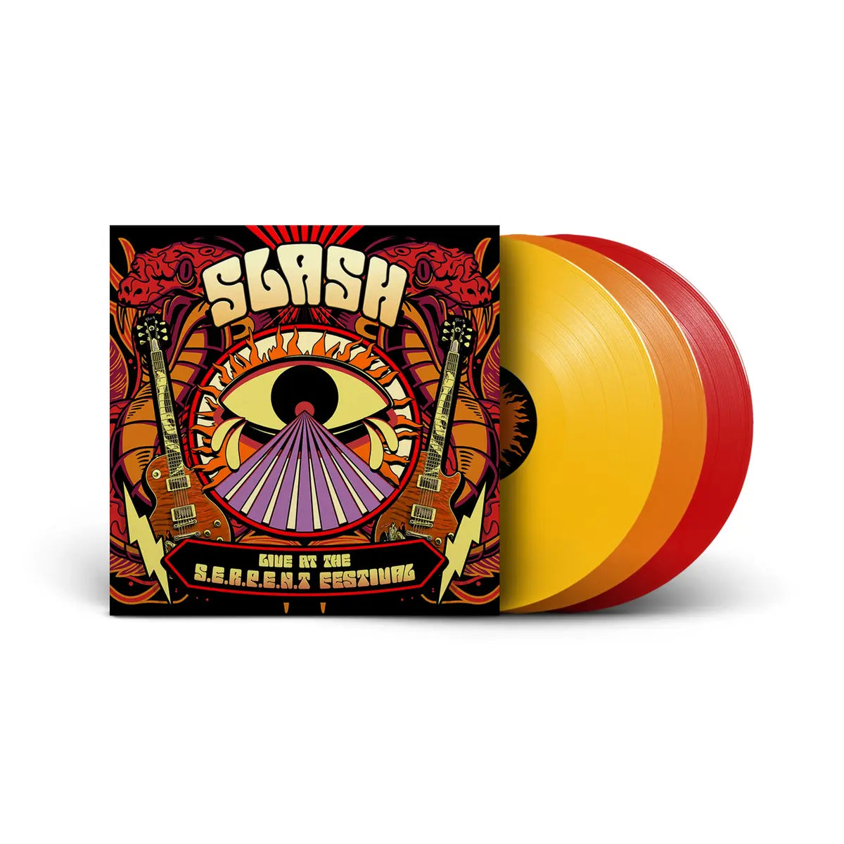 [PRE-ORDER] Slash - Live at the S.E.R.P.E.N.T Festival [Tri-Color Vinyl] [Release Date: 11/07/2025]