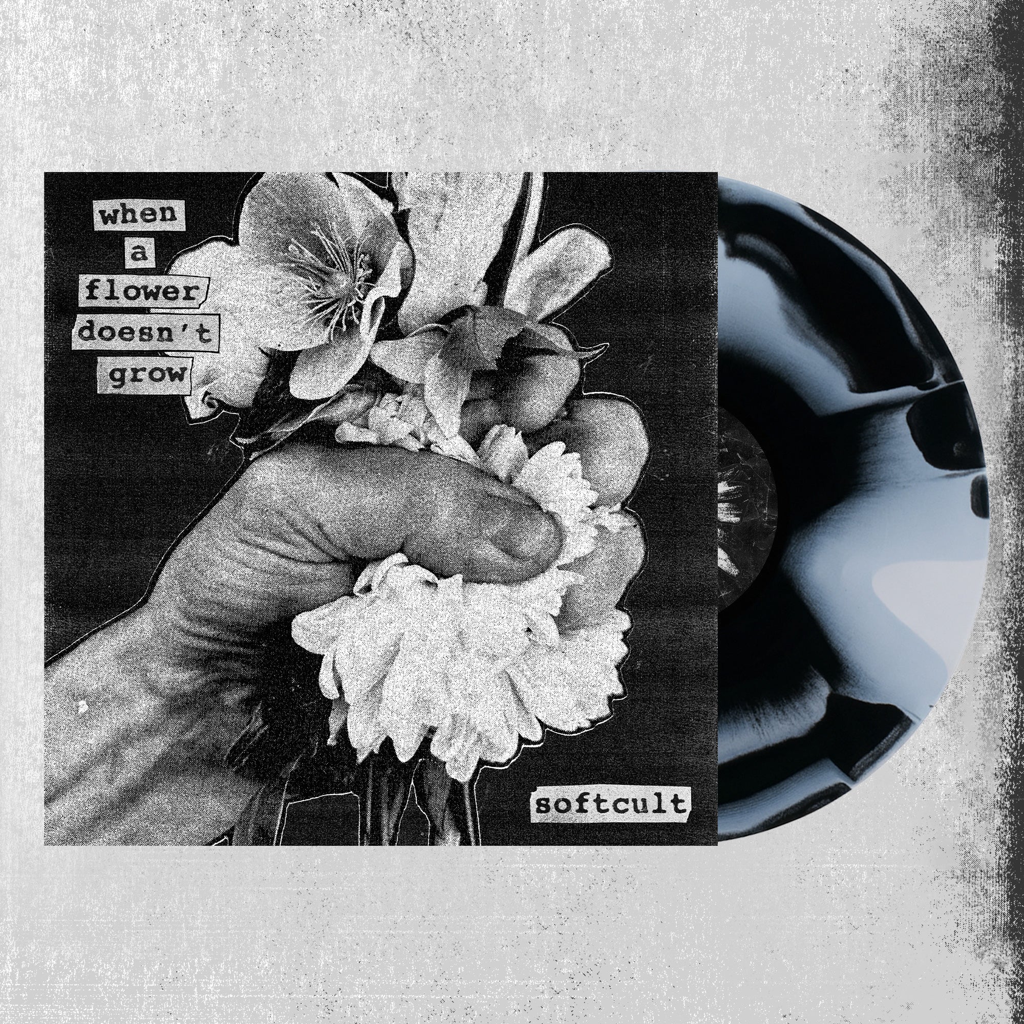 [PRE-ORDER] Softcult - When A Flower Doesn't Grow [Indie-Exclusive Gray & Black Vinyl] [Release Date: 01/30/2026]
