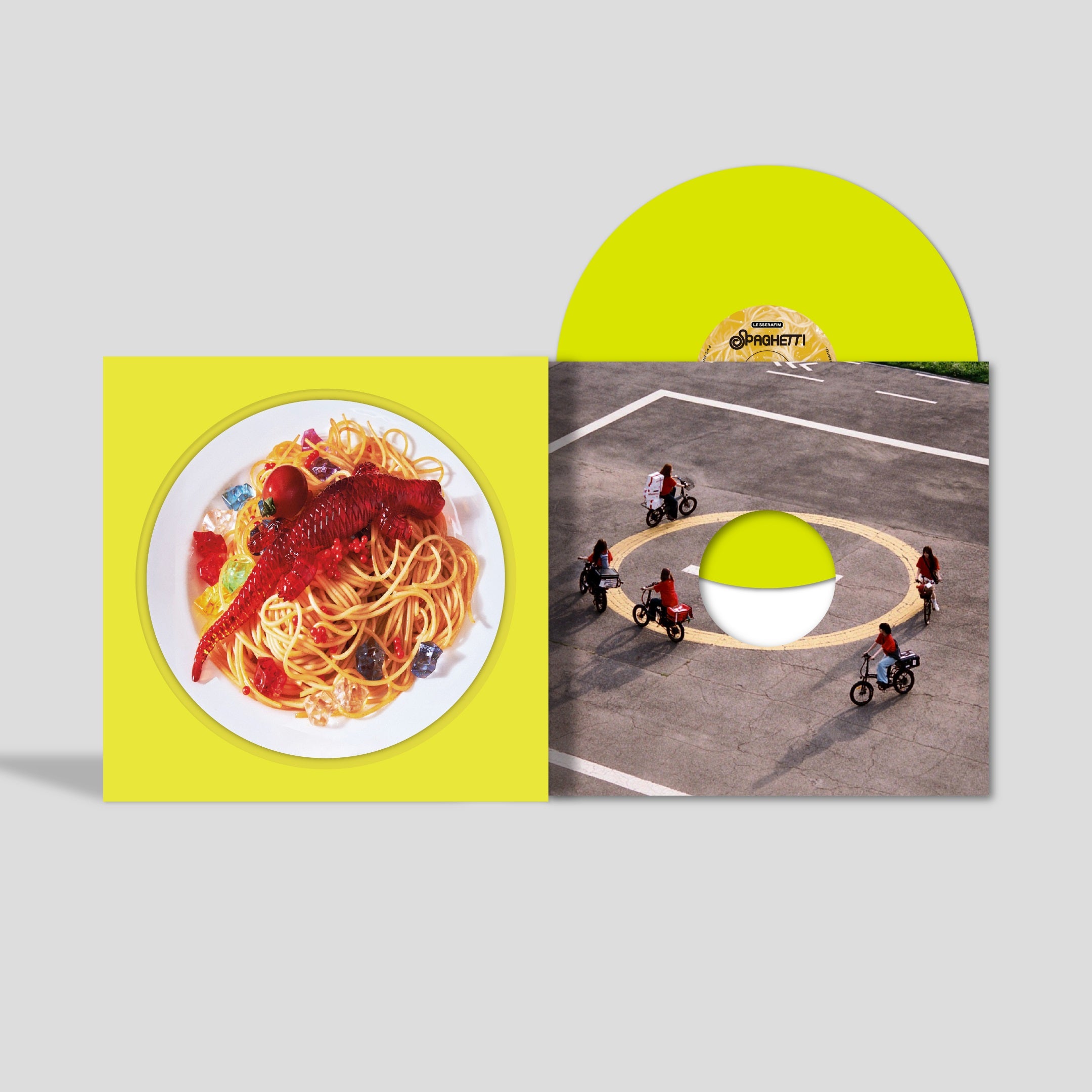 [PRE-ORDER] LE SSERAFIM - Spaghetti [Yellow Vinyl] [Release Date: 01/30/2026]