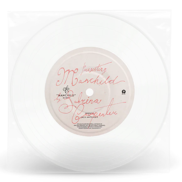 Sabrina Carpenter - Manchild [Indie-Exclusive Clear Vinyl] [7"]