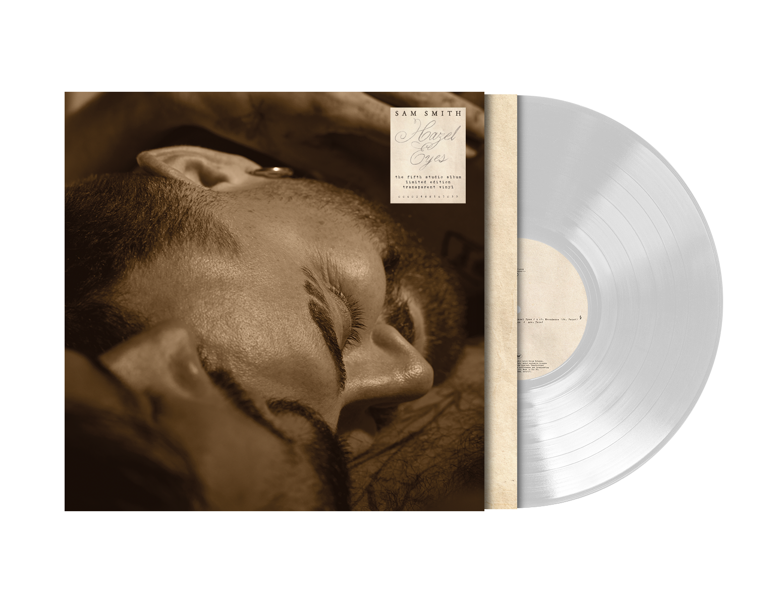 [PRE-ORDER] Sam Smith - Hazel Eyes [Indie-Exclusive Transparent Vinyl] [Release Date: 08/21/2026]