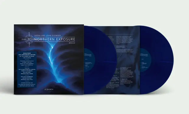 [PRE-ORDER] Sasha and John Digweed - Northern Exposure Redux: North [Indie-Exclusive Midnight Blue Vinyl] [Release Date: 09/25/2026]