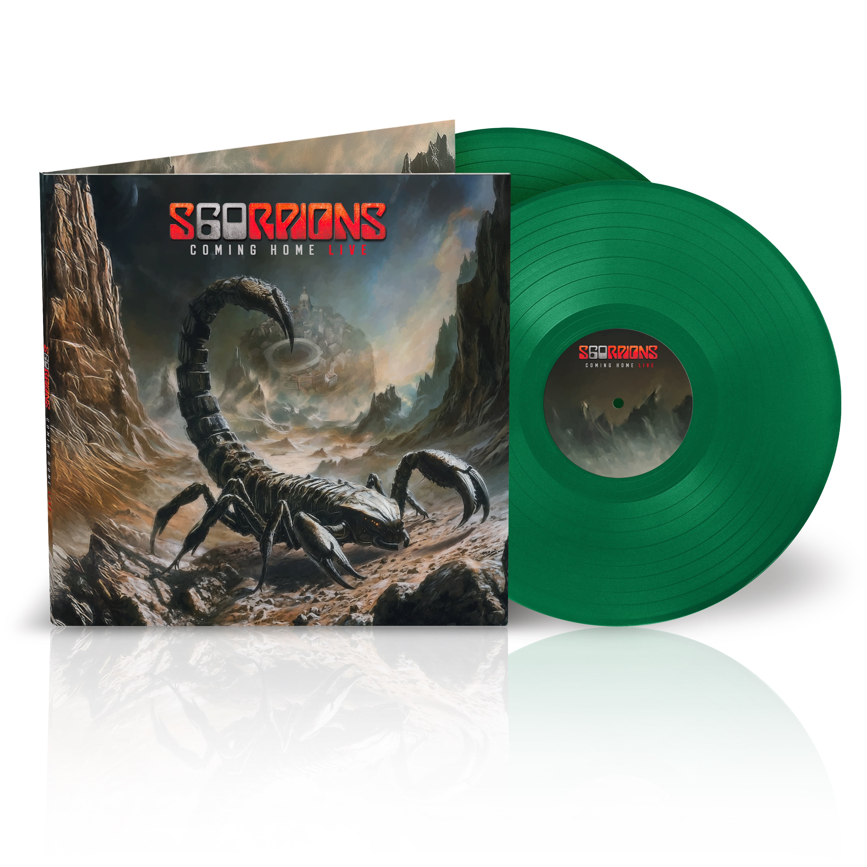 [PRE-ORDER] Scorpions - Coming Home Live [Indie-Exclusive Green Vinyl] [Release Date: 11/14/2025]