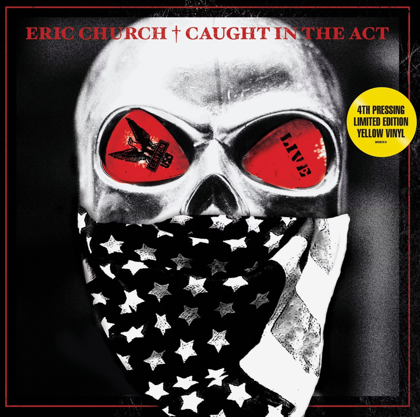 [DAMAGED] Eric Church - Caught In The Act: Live [Yellow Vinyl]