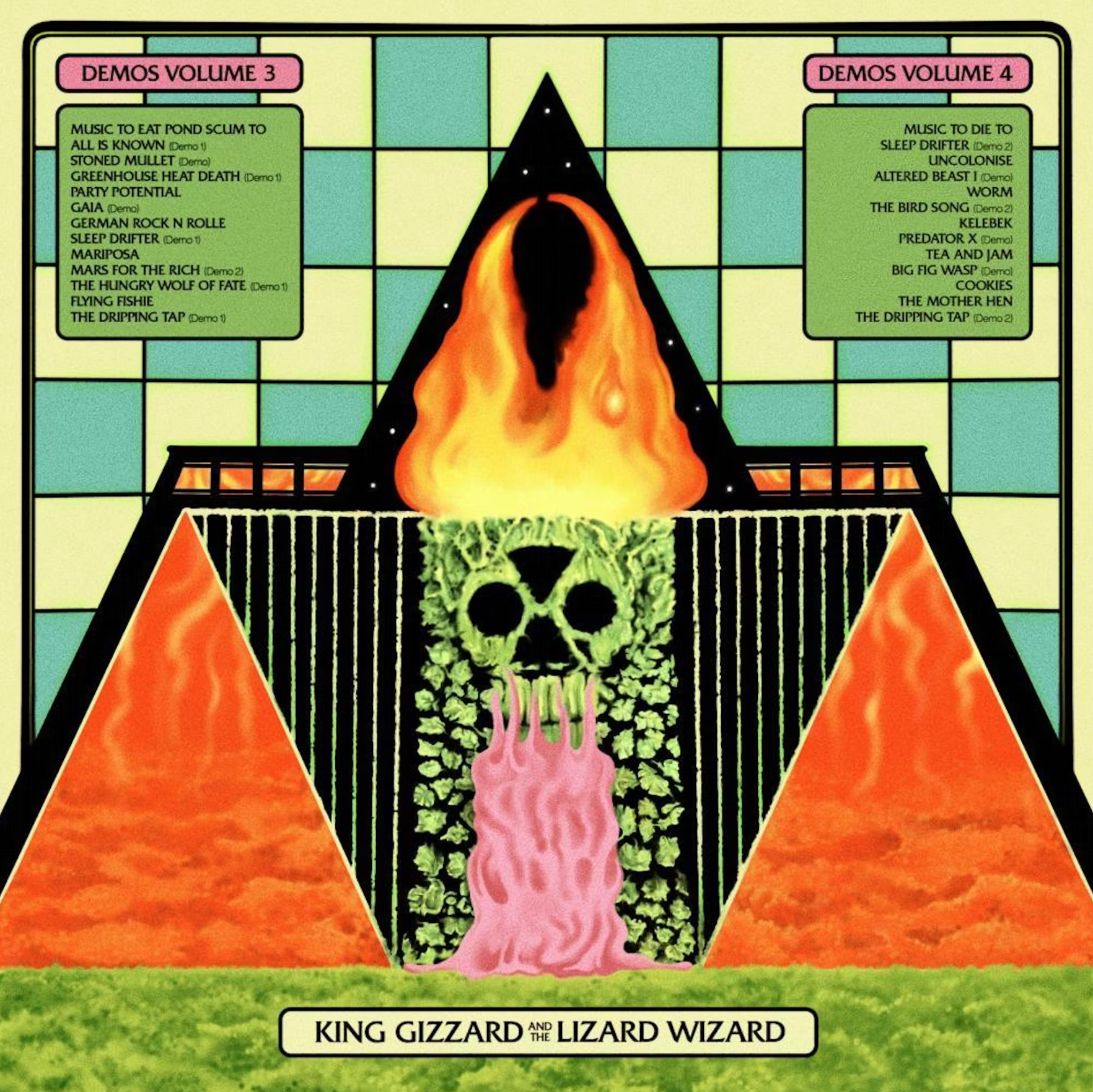 King Gizzard and the Lizard Wizard - Demos Vol. 3 + Vol. 4 [Dead Pond Scum Vinyl]