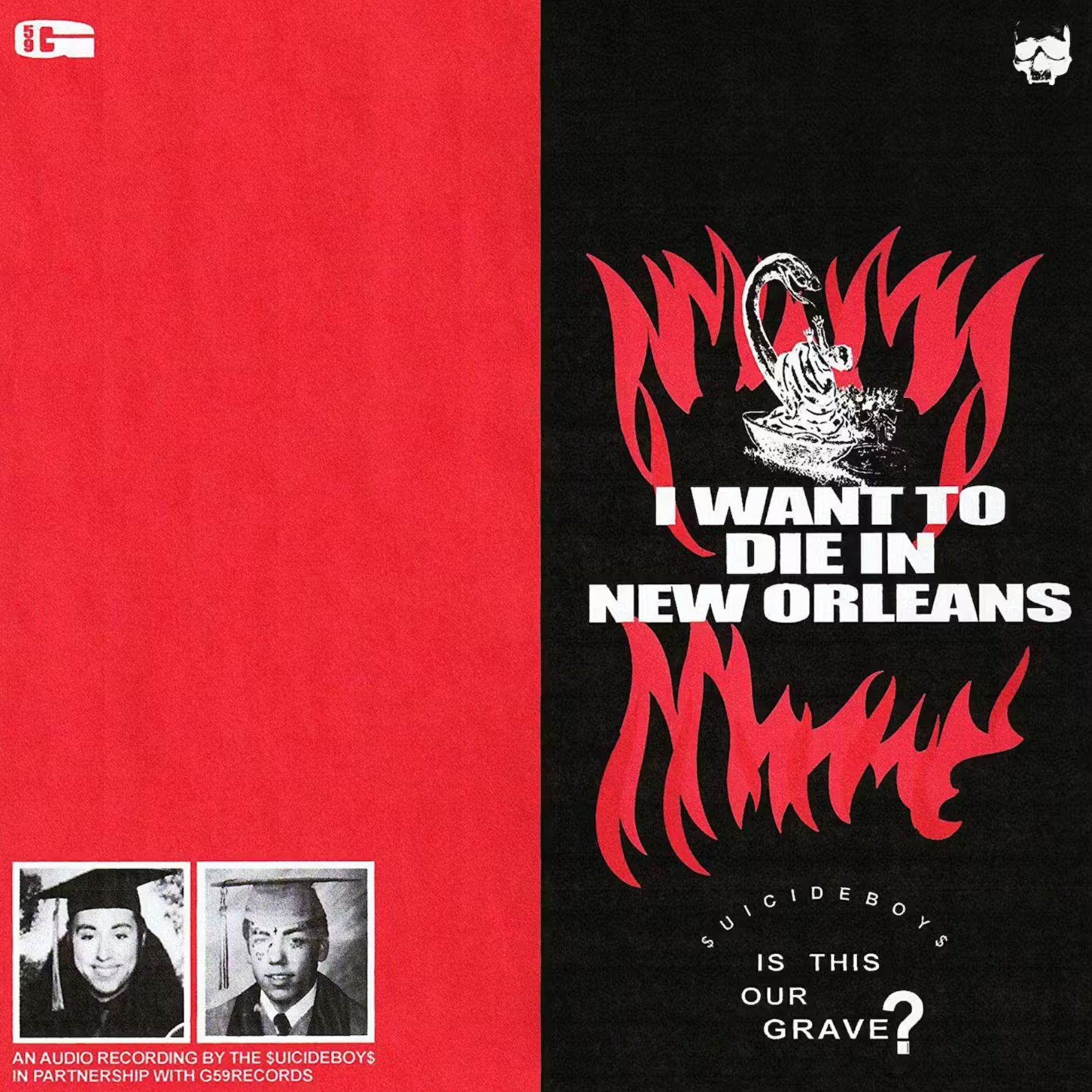 $Uicideboy$ - I Want To Die In New Orleans [Silver Vinyl]