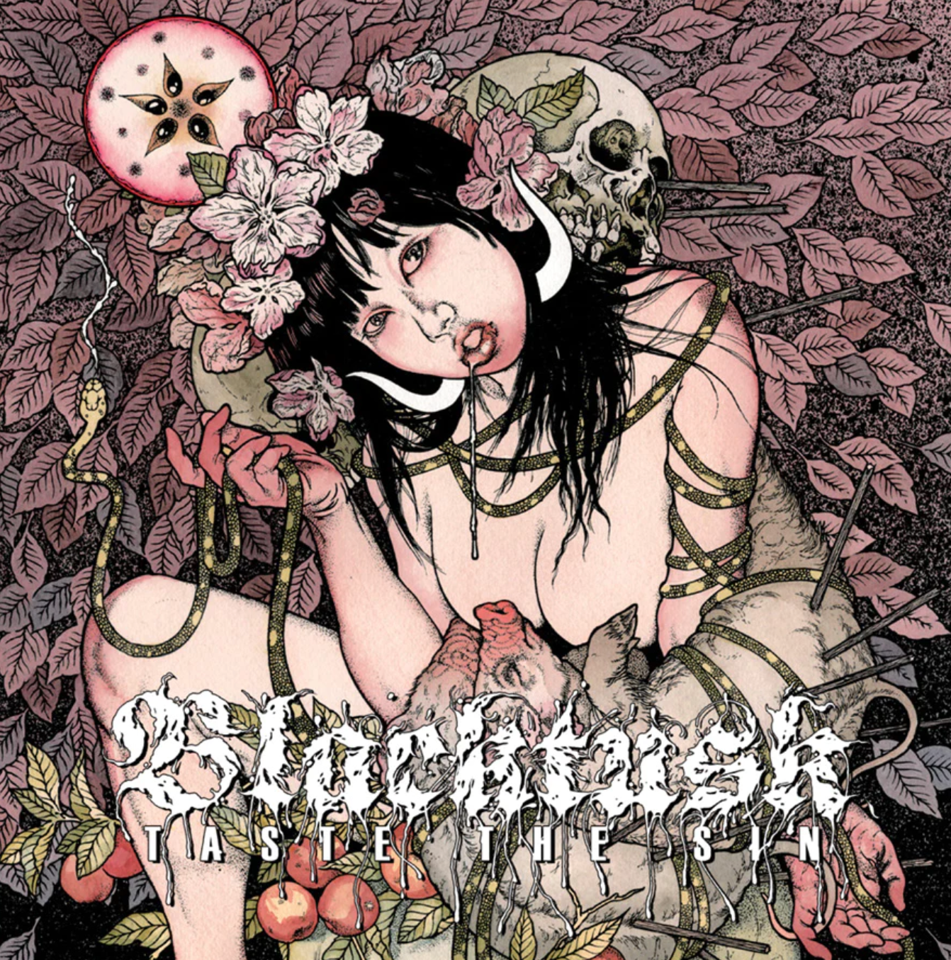 Black Tusk - Taste The Sin [Pink, Violet & White Splatter Vinyl]