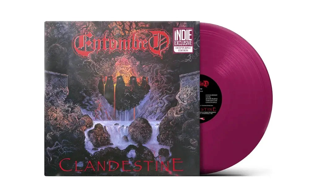 Entombed - Clandestine [Indie-Exclusive Purple Vinyl]