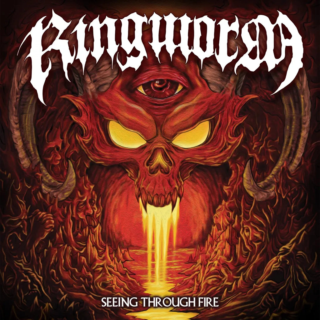 Ringworm - Seeing Through Fire [Red in Orange W/ Red & Magenta Splatter Vinyl]