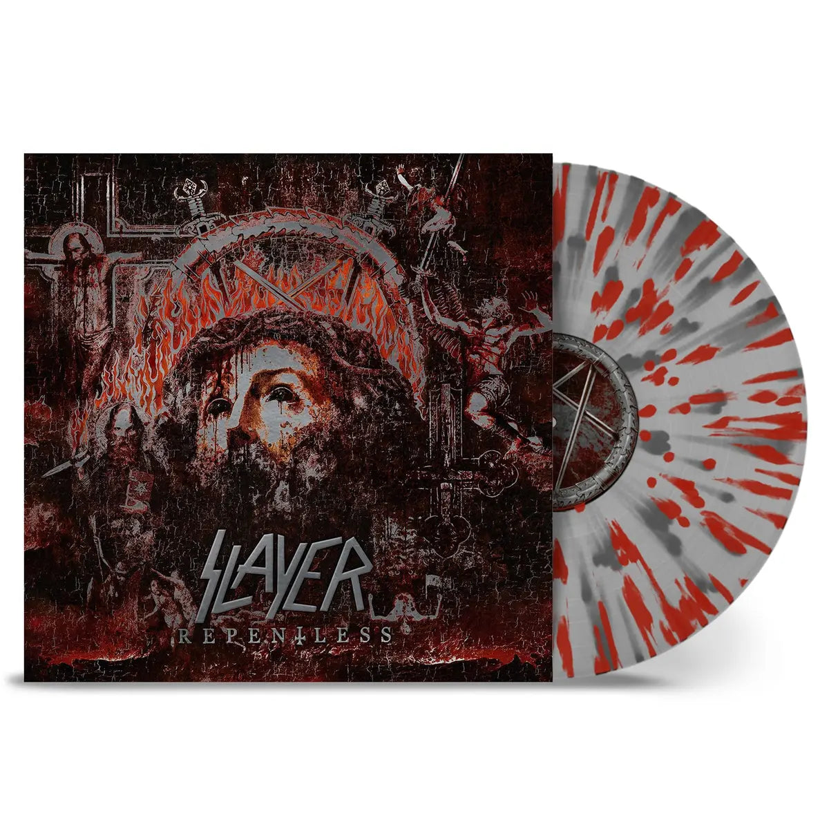 [PRE-ORDER] Slayer - Repentless [Indie-Exclusive Clear & Red Splatter Vinyl] [Release Date: 09/12/2025]