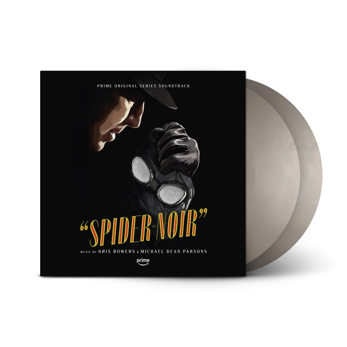 [PRE-ORDER] Kris Bowers & Michael Dean Parsons - Spider-Noir (Prime Original Series Soundtrack) [Opaque Silver Vinyl] [Release Date: 08/28/2026]