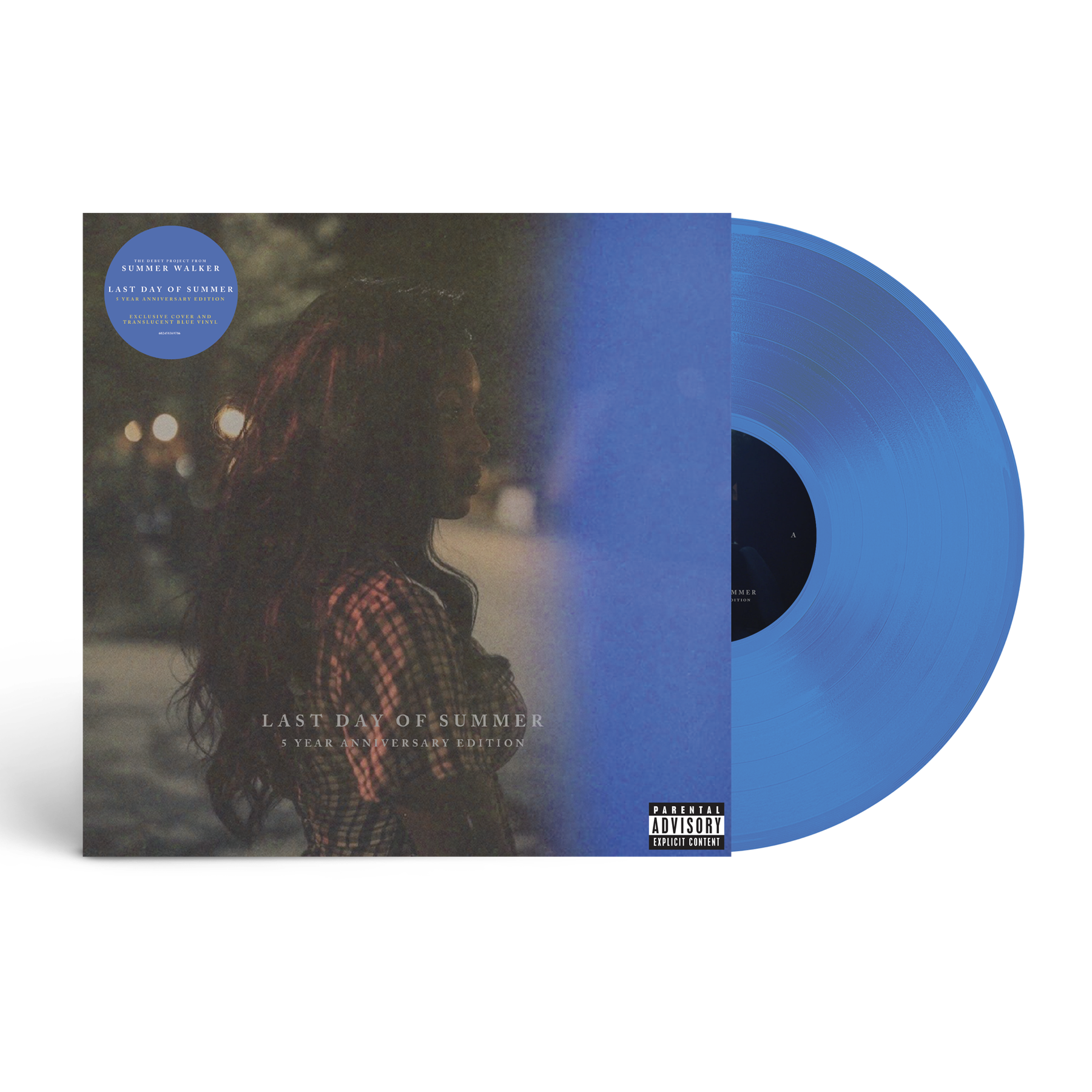 Summer Walker - Last Day of Summer (5 Year Anniversary) [Translucent Blue Vinyl]