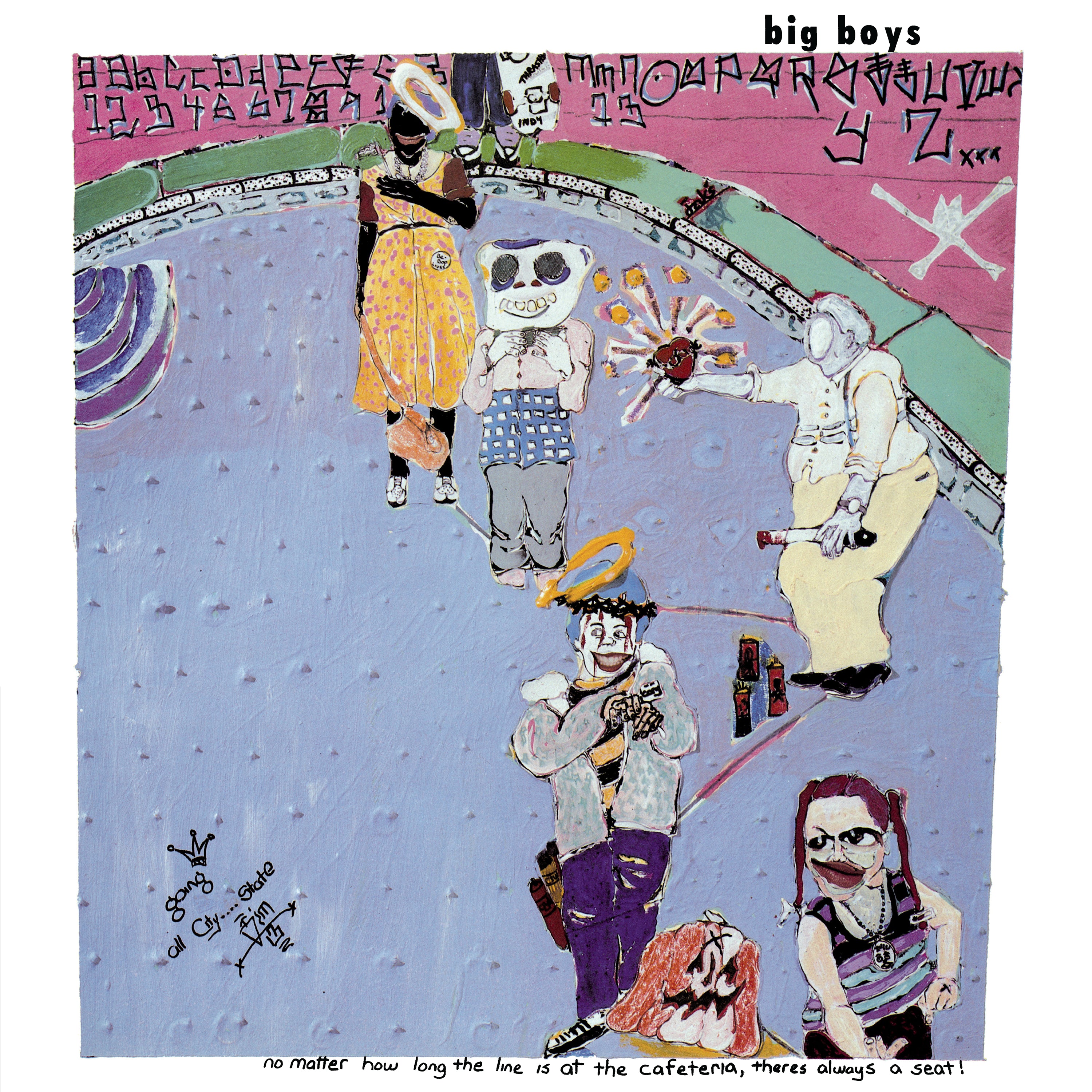 Big Boys - No Matter How Long The Line Is At The Cafeteria, There's Always A Seat! [Purple Vinyl]