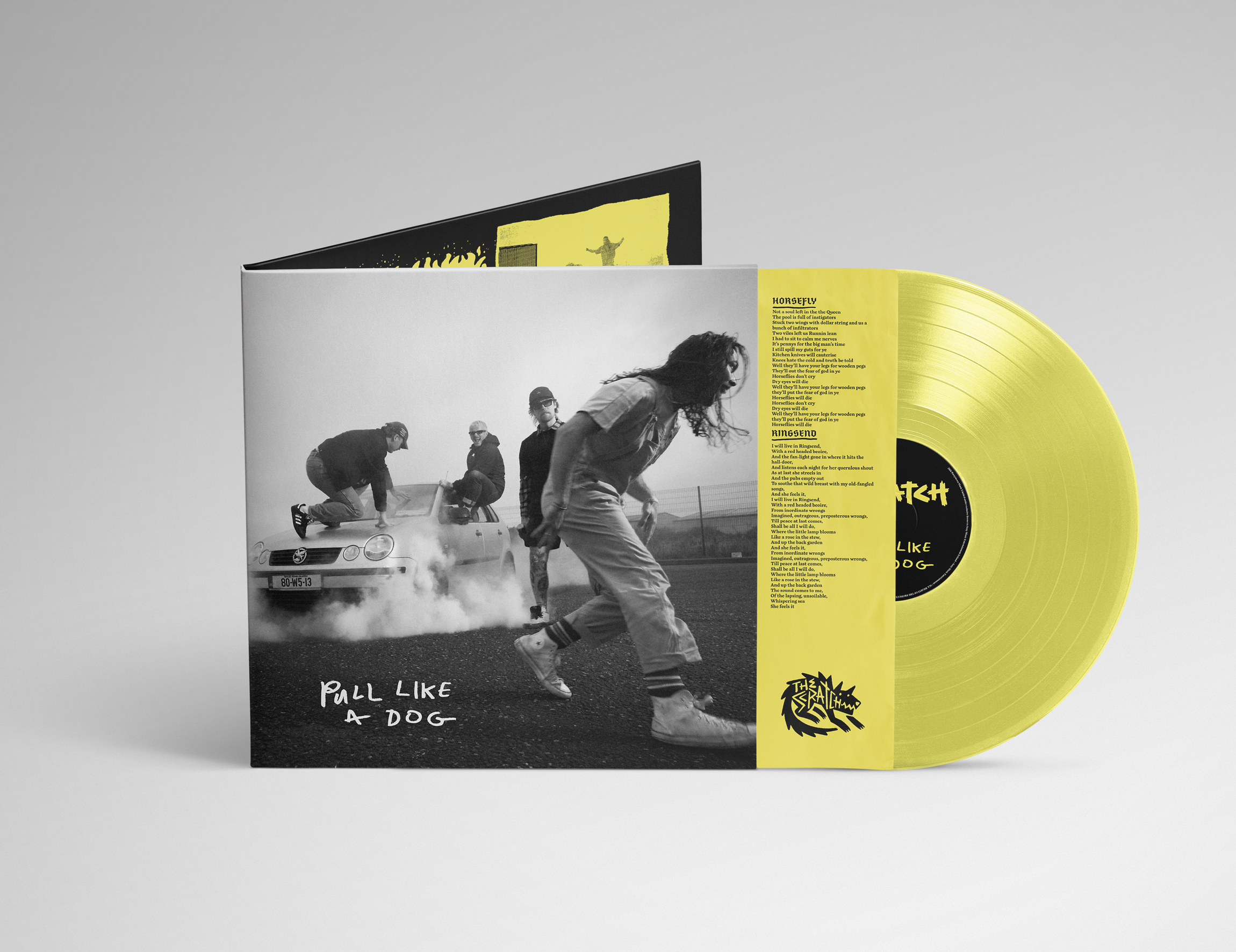 The Scratch - Pull Like A Dog [Clear Yellow Vinyl]