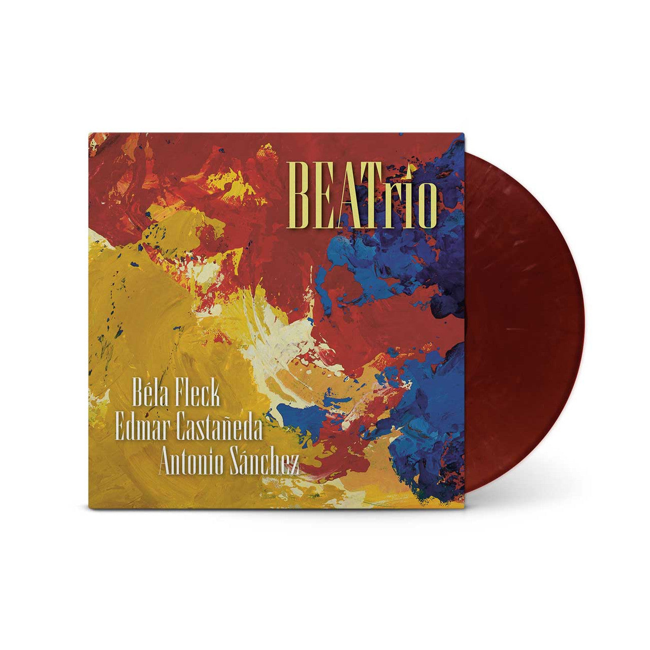 [PRE-ORDER] Bela Fleck, Edmar Castaneda & Antonio Sanchez - Beatrio [Red Vinyl] [Release Date: 05/16/2025]