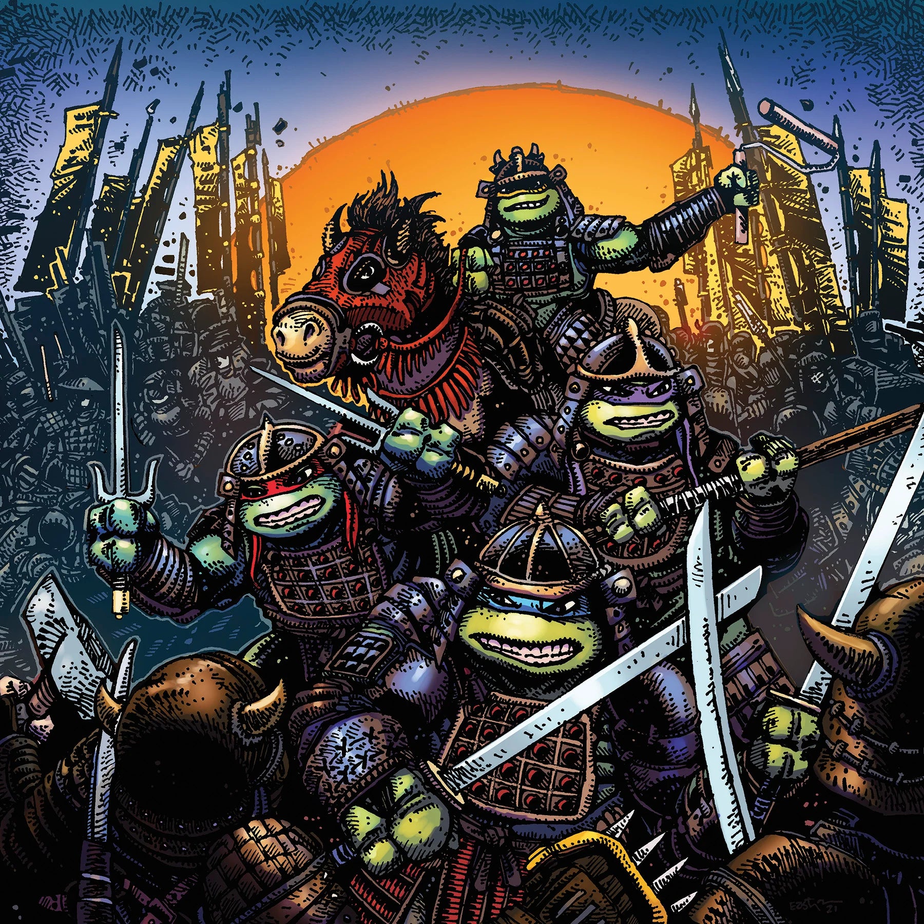 John Du Prez - Teenage Mutant Ninja Turtles Part III (Original Soundtrack)