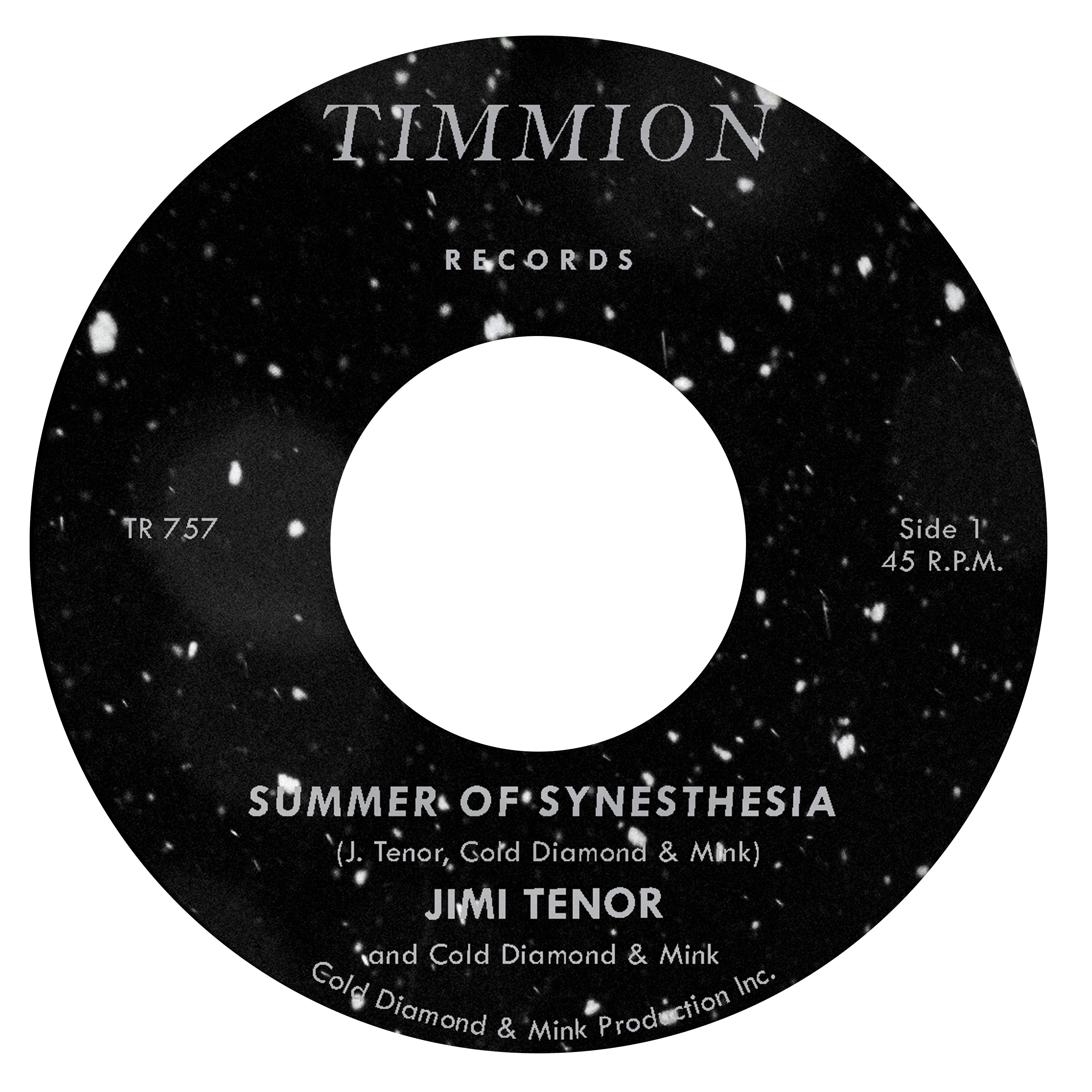 Jimi Tenor & Cold Diamond & Mink - Summer Of Synesthesia [7"]