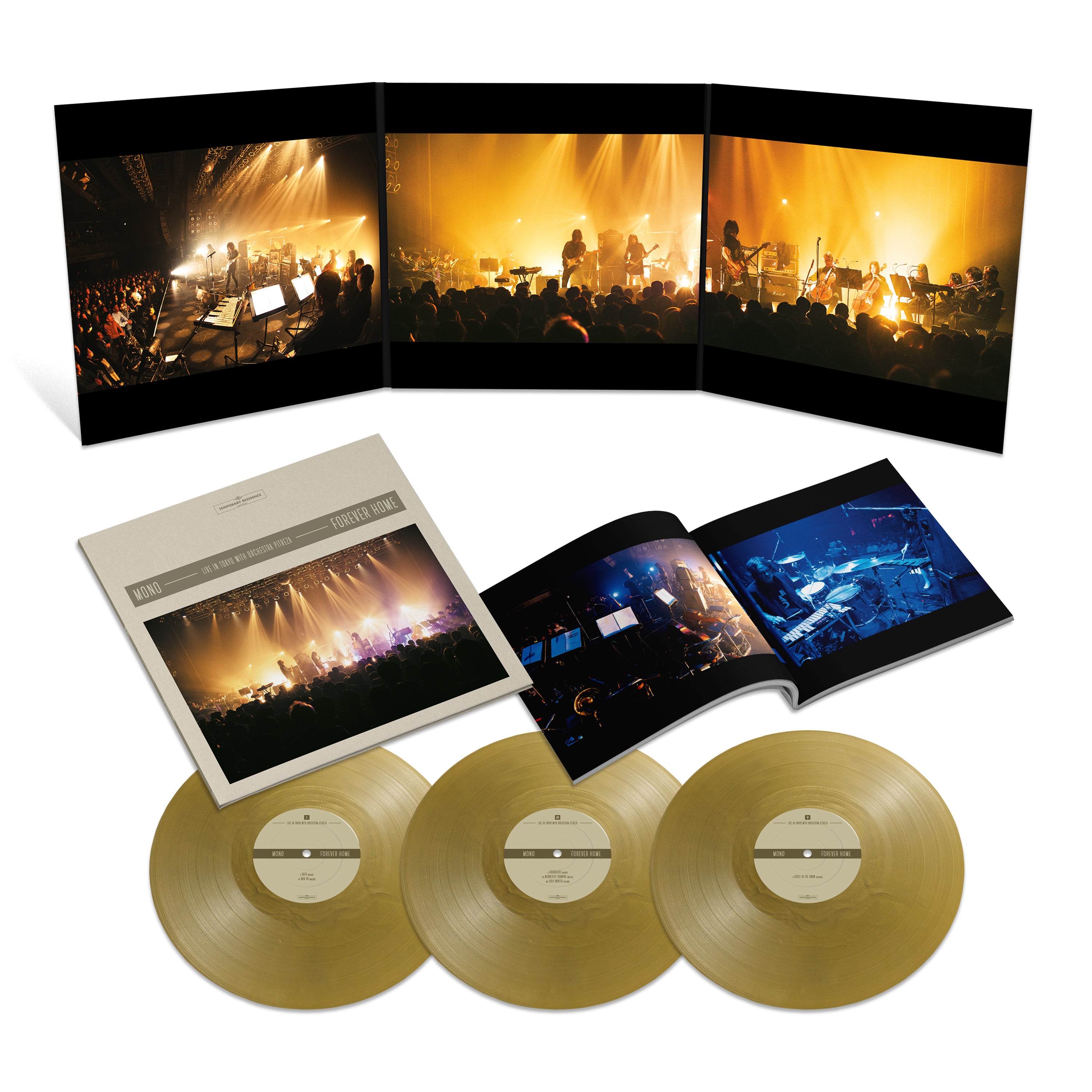 Mono - Forever Home: Live in Japan with Orchestra Pitreza [3-lp Gold Vinyl]
