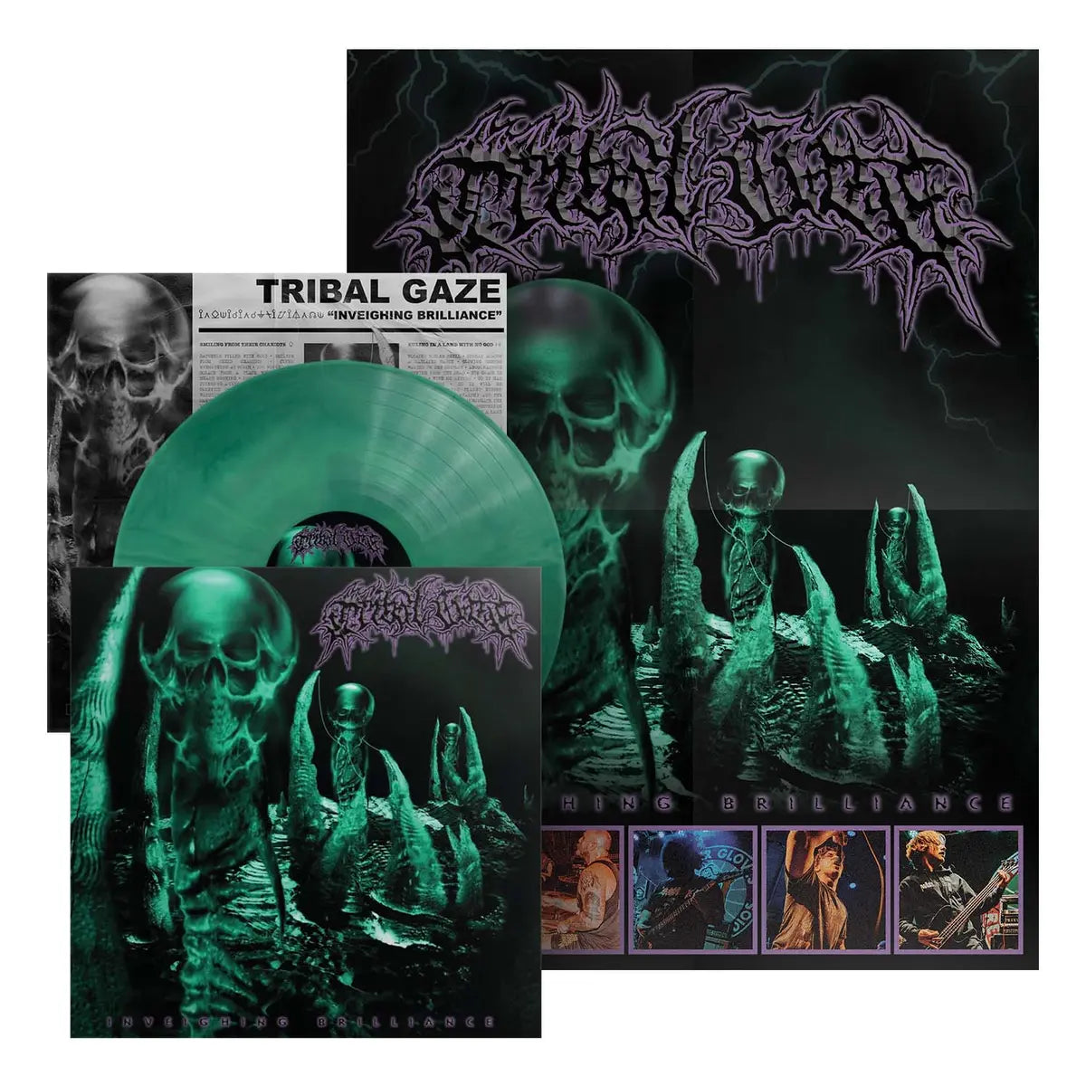 Tribal Gaze - Inveighing Brilliance [Green Vinyl]
